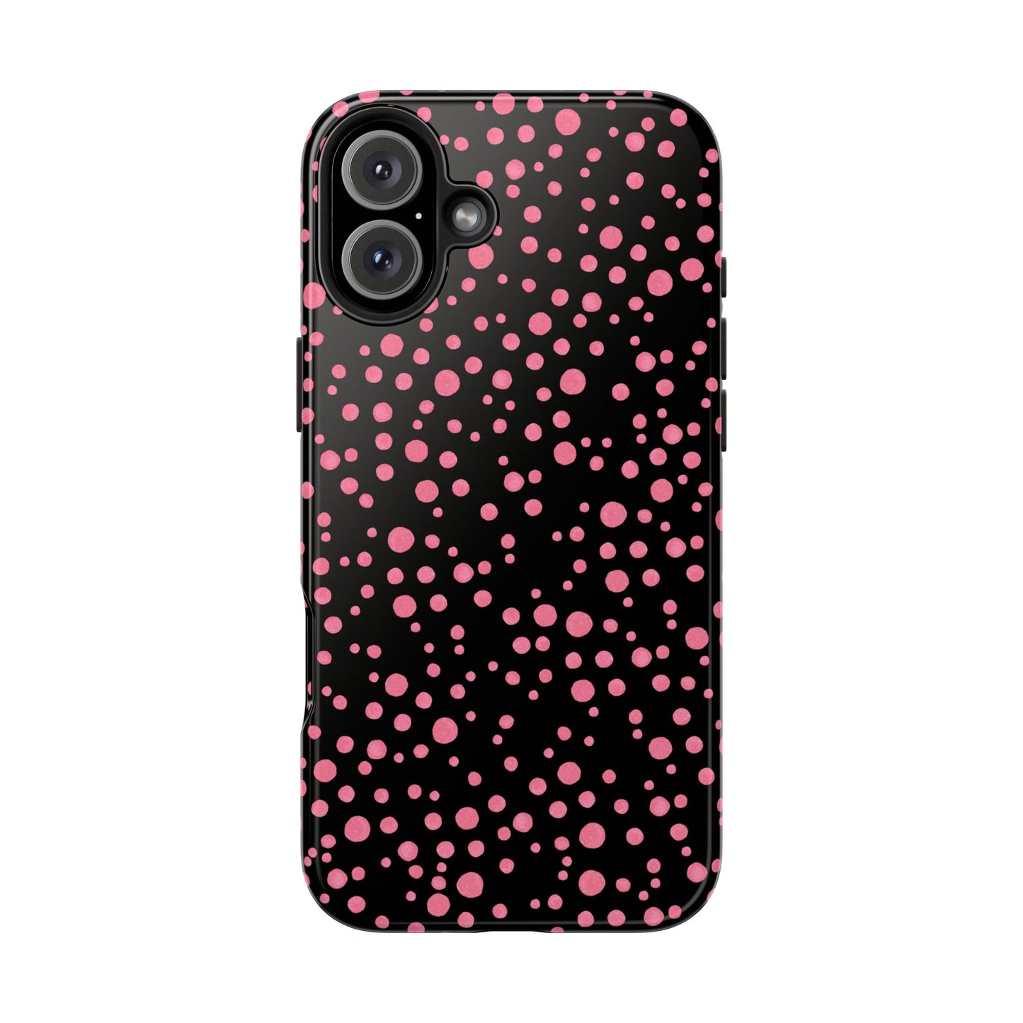 Balloon Dots Black / Pink Phone Case