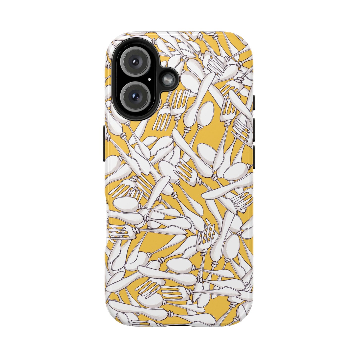Silverware Wars Yellow Phone Case
