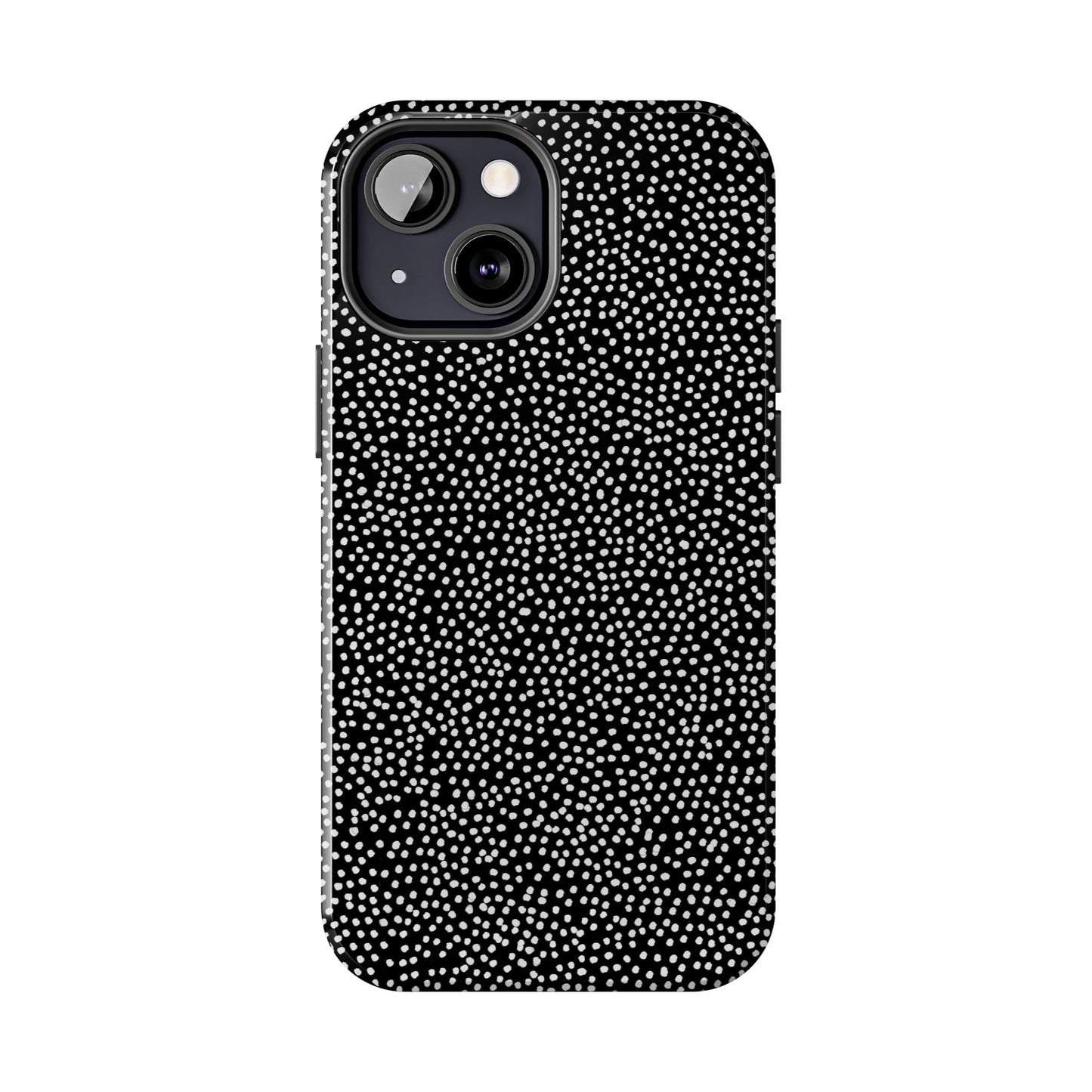 Baby Dots Black / White Phone Case