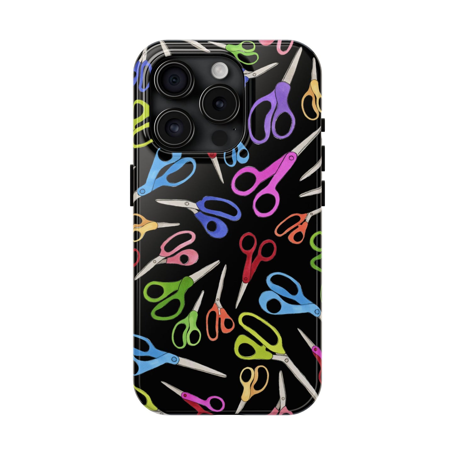 Shear Fun Black Phone Case