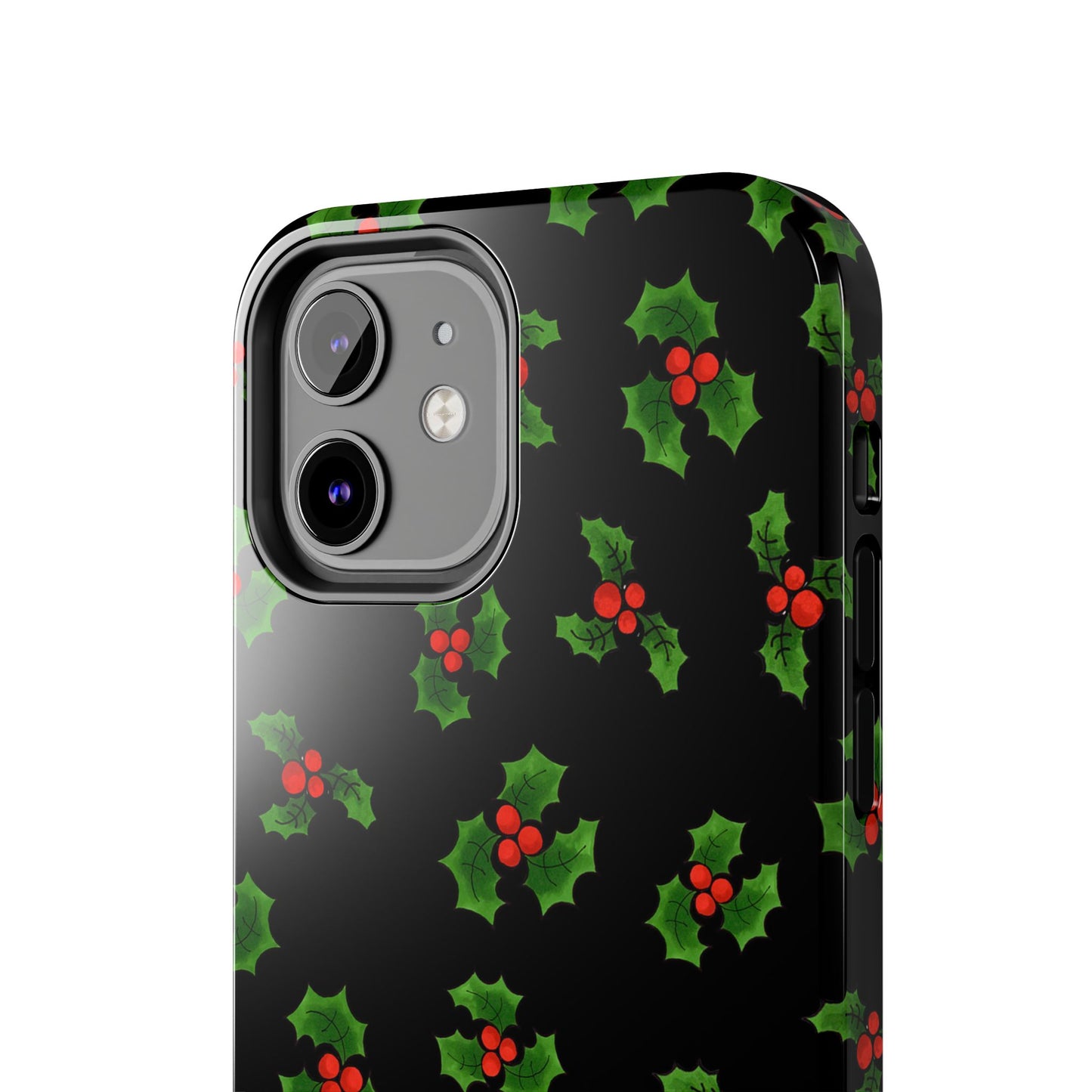 Lotsa Holly Black Phone Case