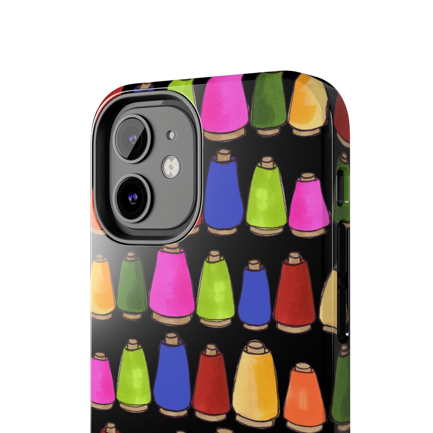 Coneiferous Black / Multi Phone Case