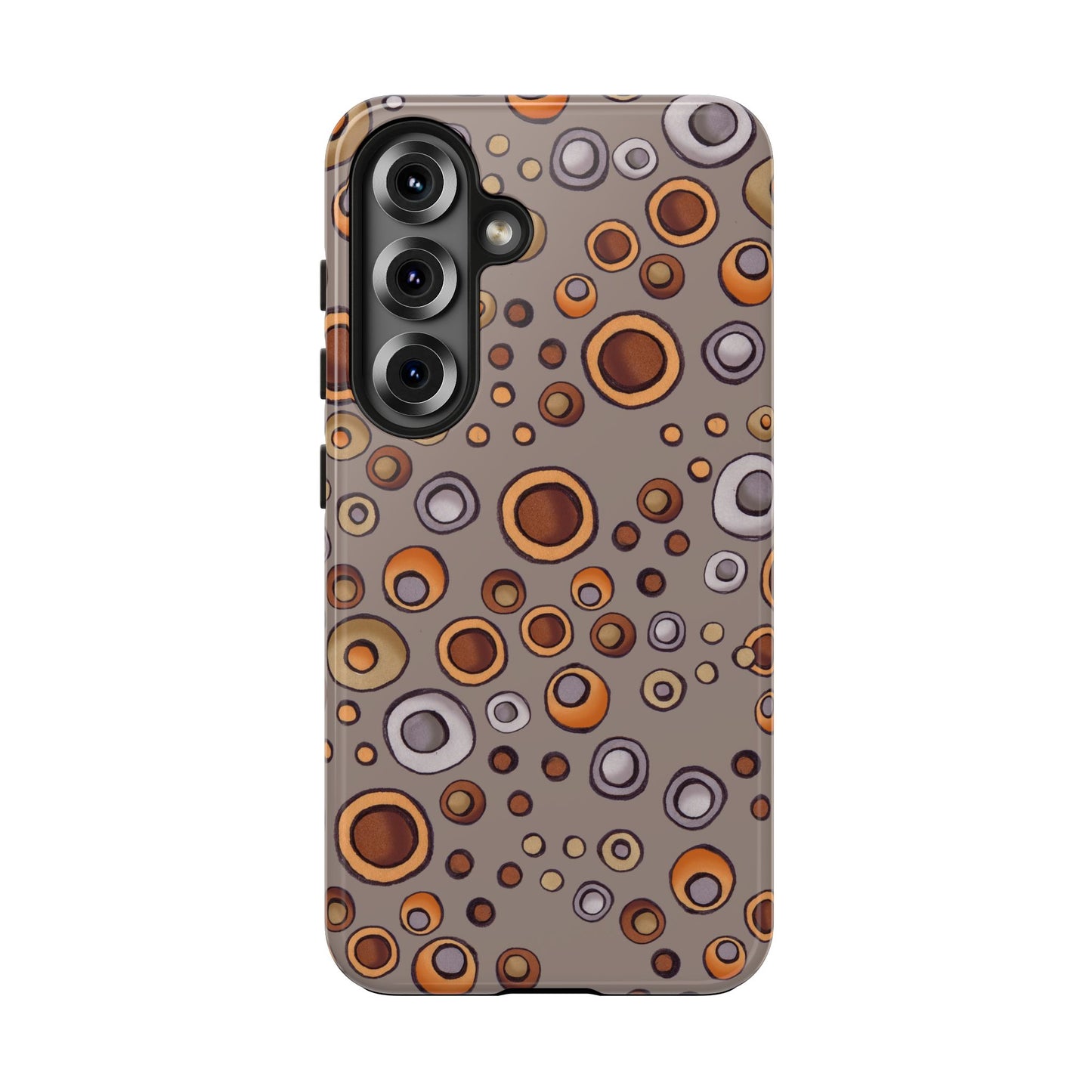 Doggy Dots Gray Phone Case