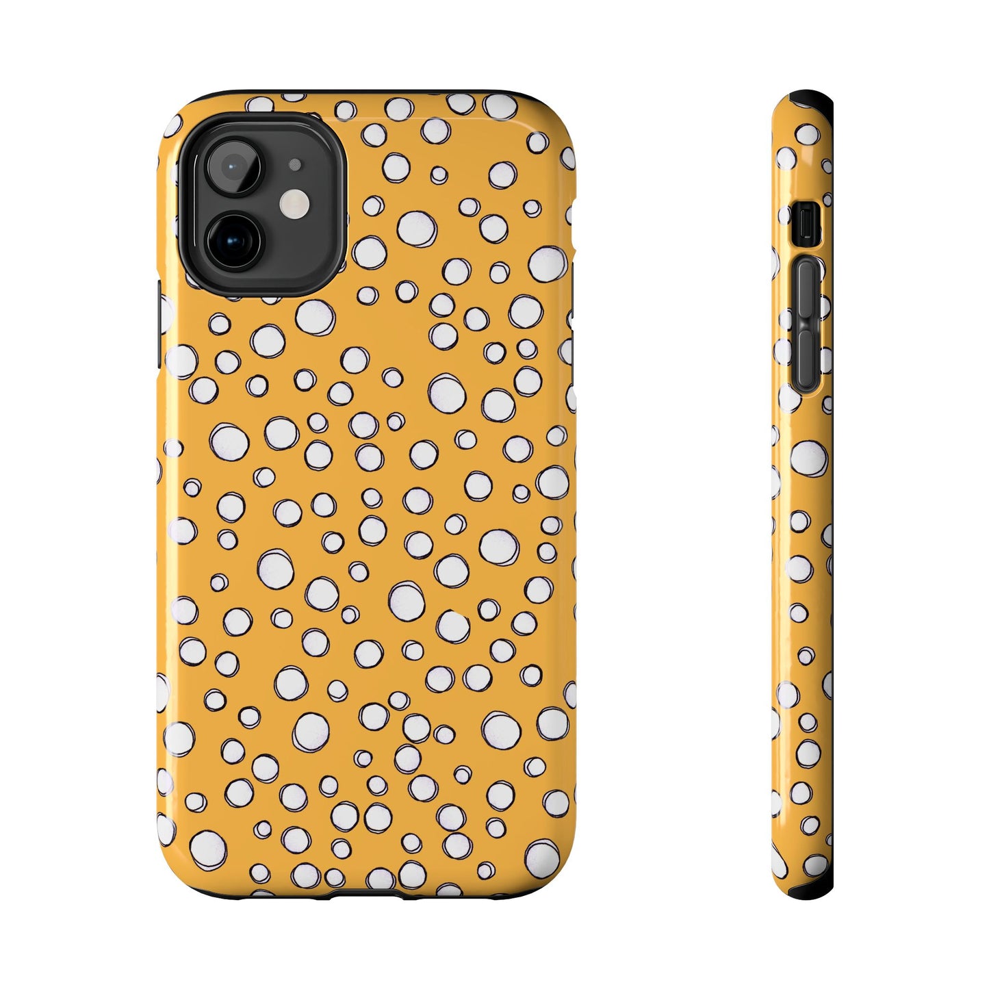 Pot Dots Yellow Phone Case
