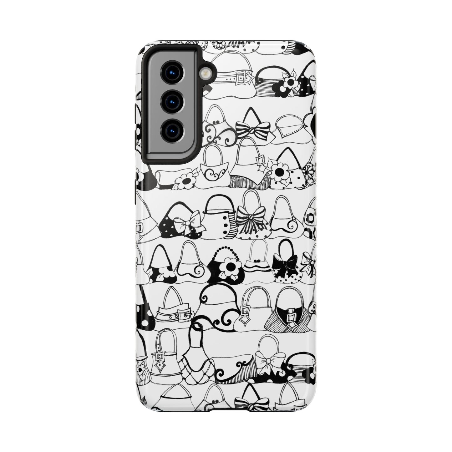 Purse Shelf White Phone Case