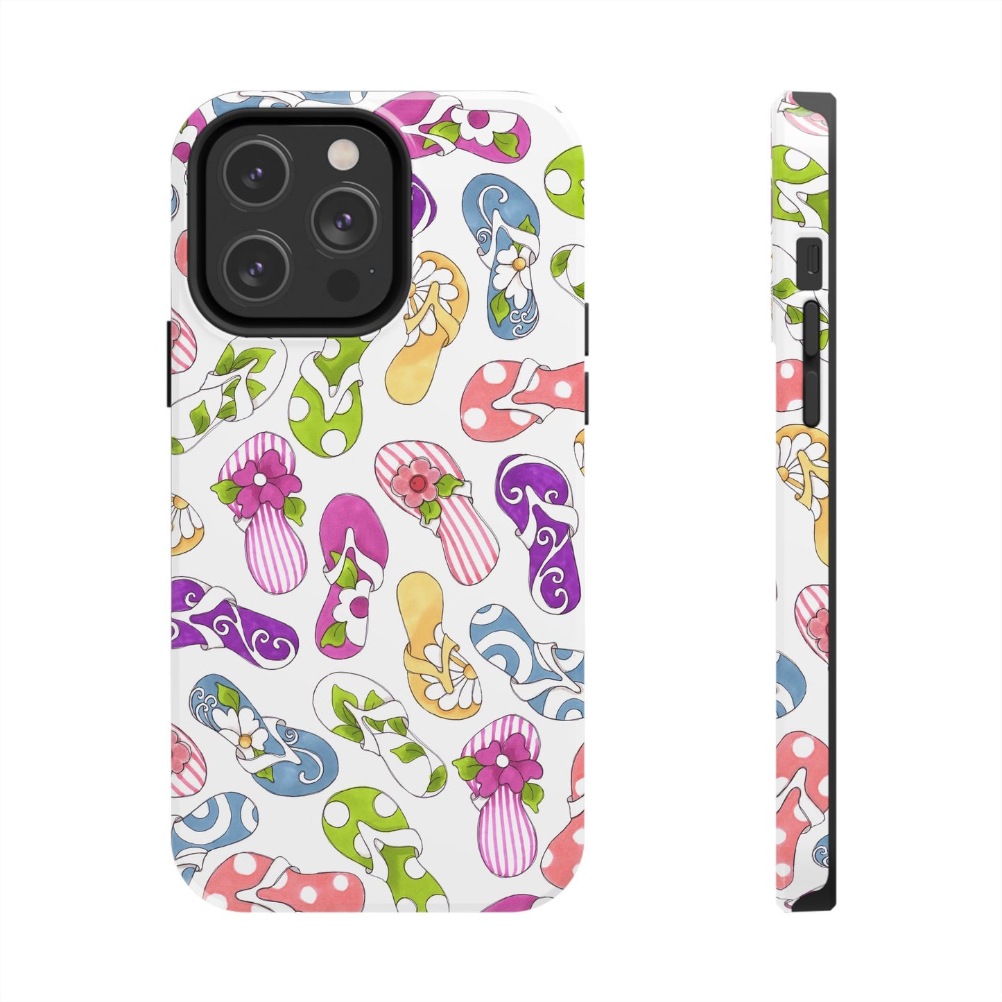 Flip Flops White Phone Case