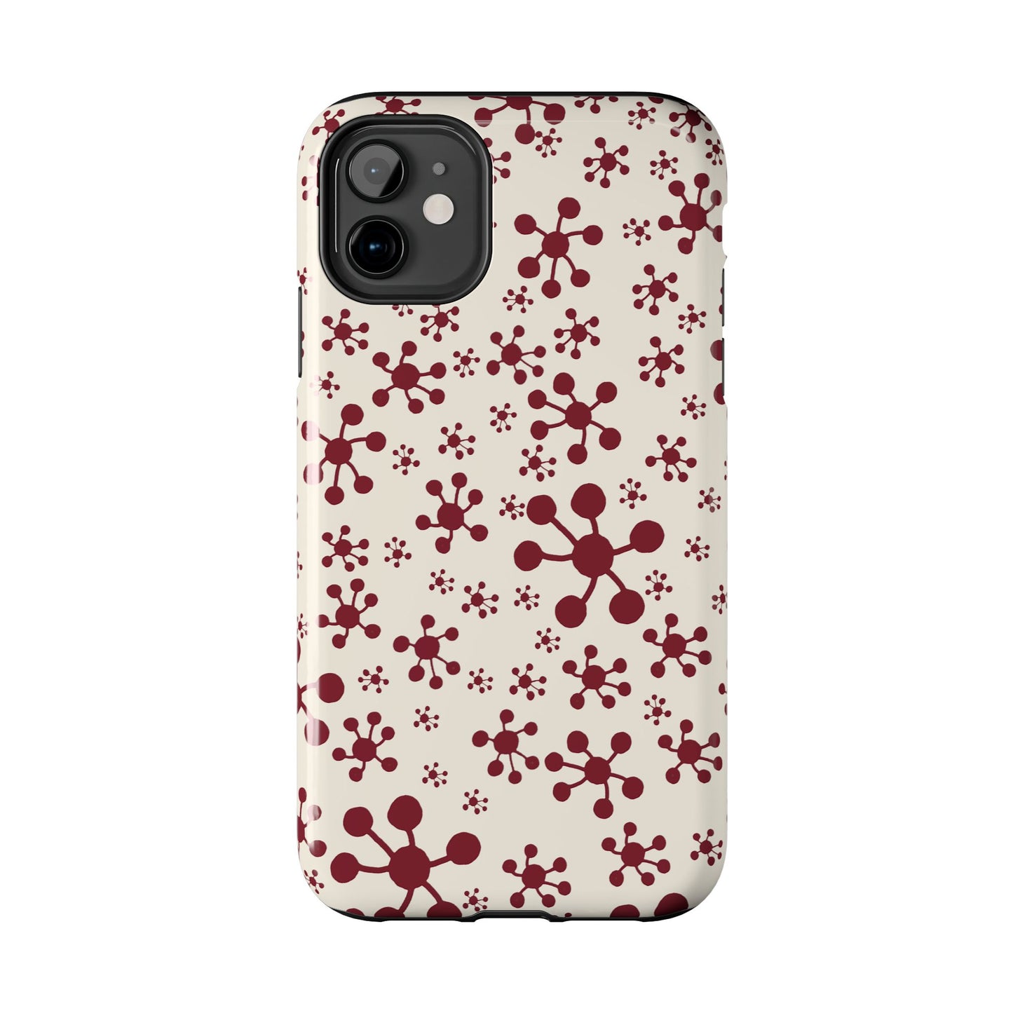 Jacks Ivory / Red Phone Case
