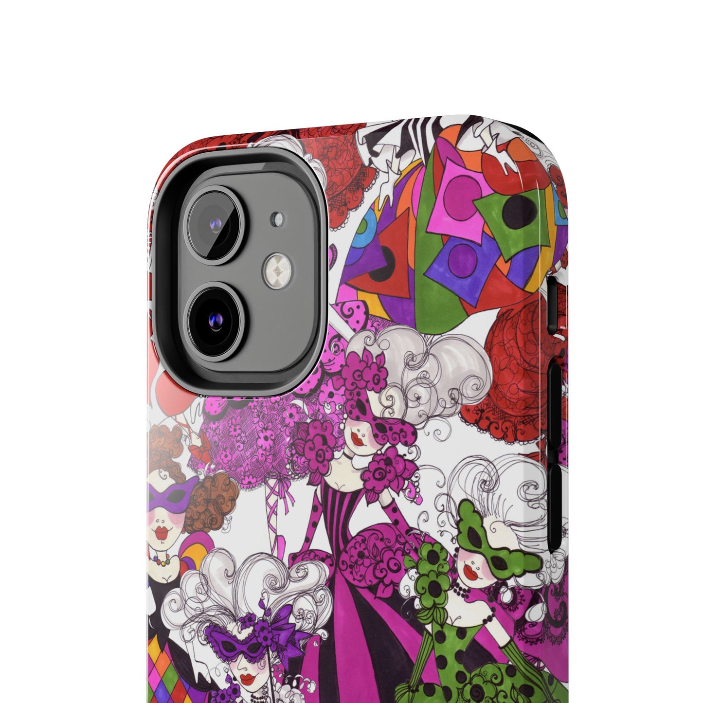 Crowded Dance Floor White Phone Case