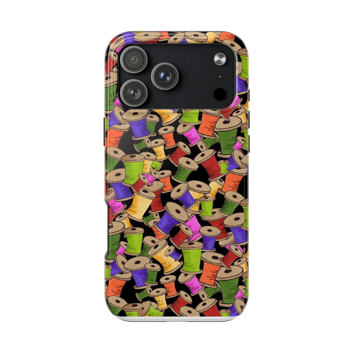 Spoolopoly Black Phone Case