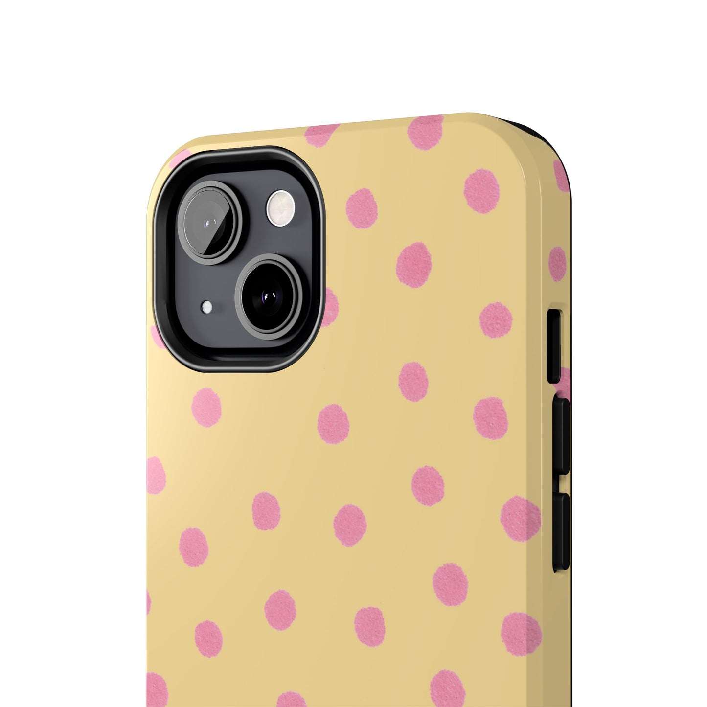 Medium Dots Sunshine / Pink Phone Case