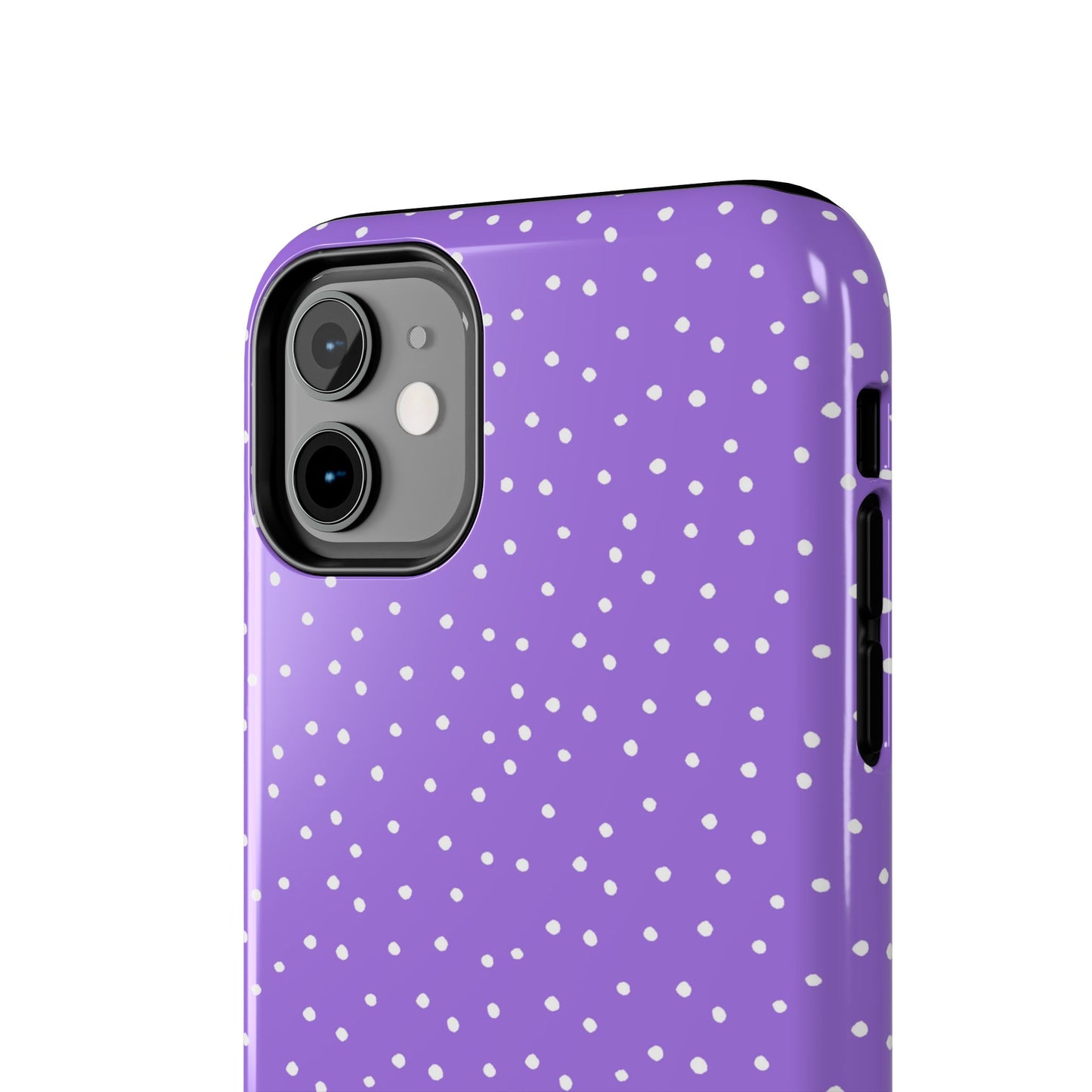 Dinky Dots Lilac / White Phone Case