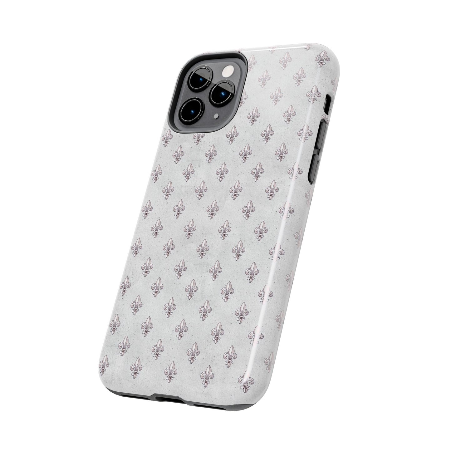 Fleurs Silver Phone Case