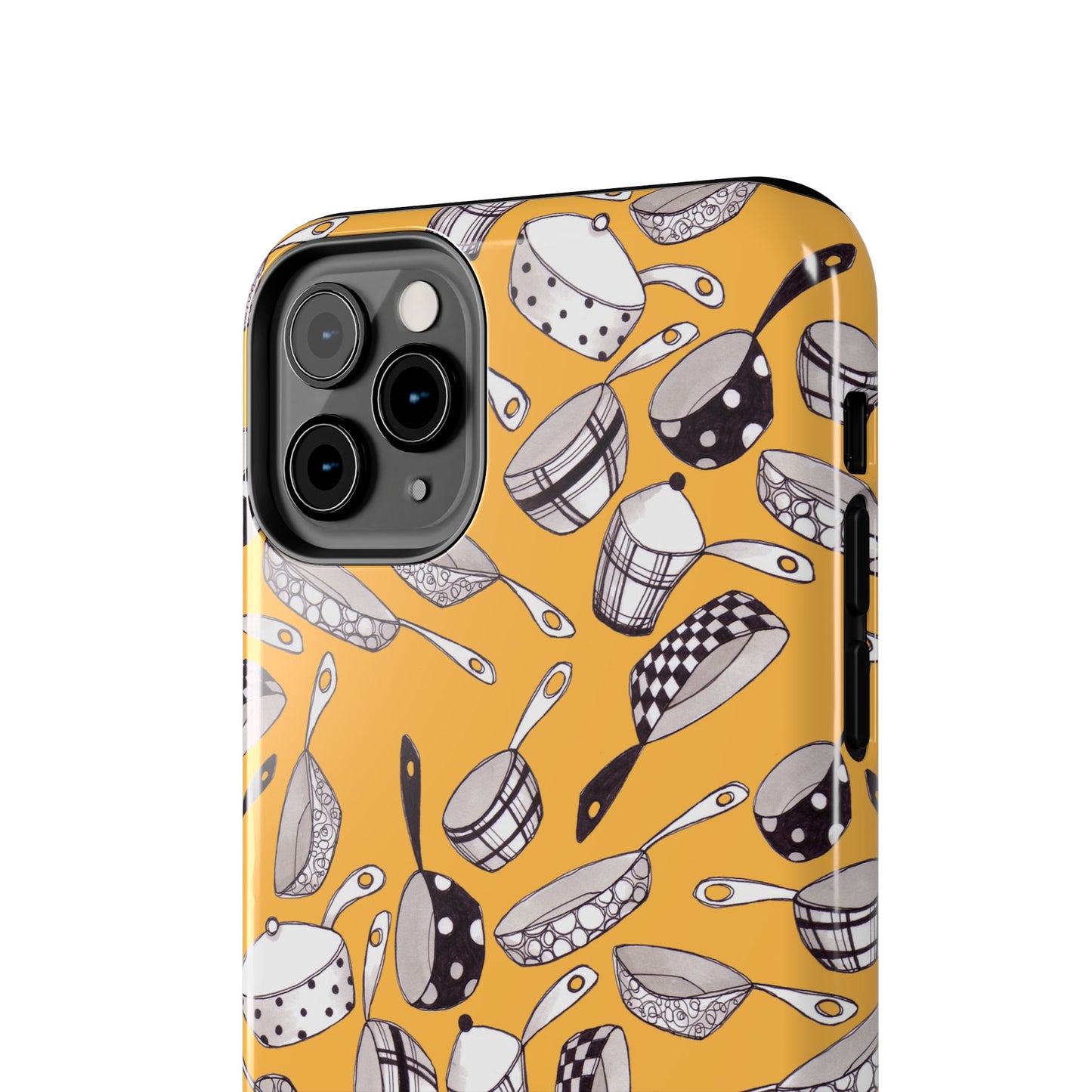Pots & Pans Flyin' Yellow Phone Case