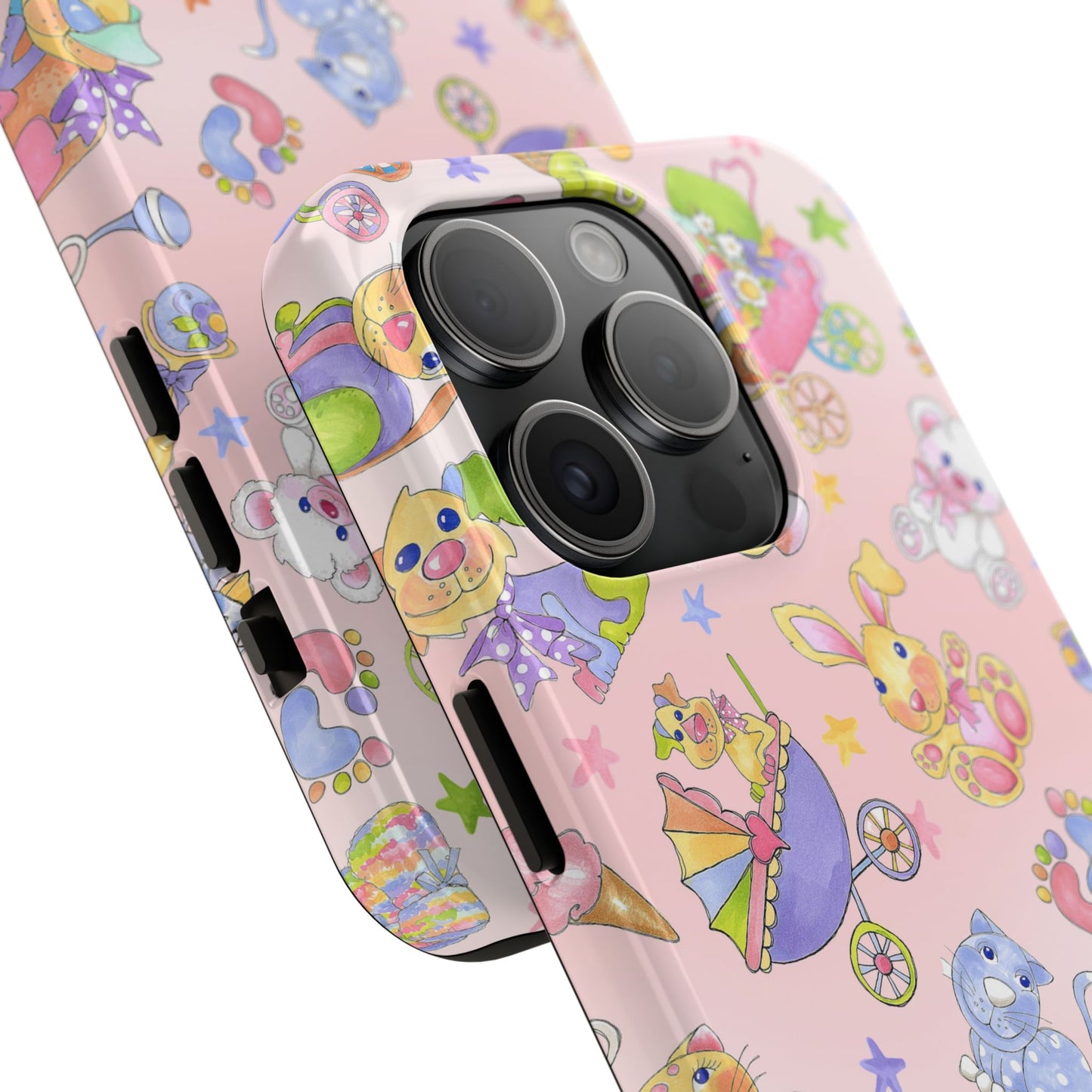 Busy Baby Pink Phone Case