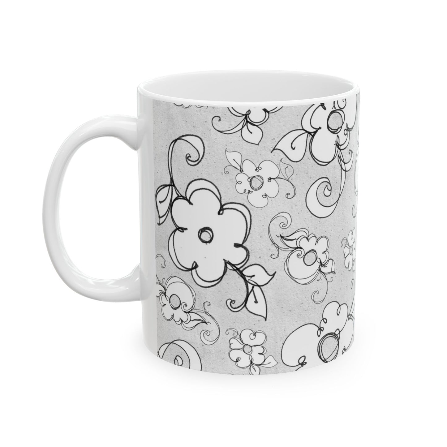 Lady Flowers Silver Cup