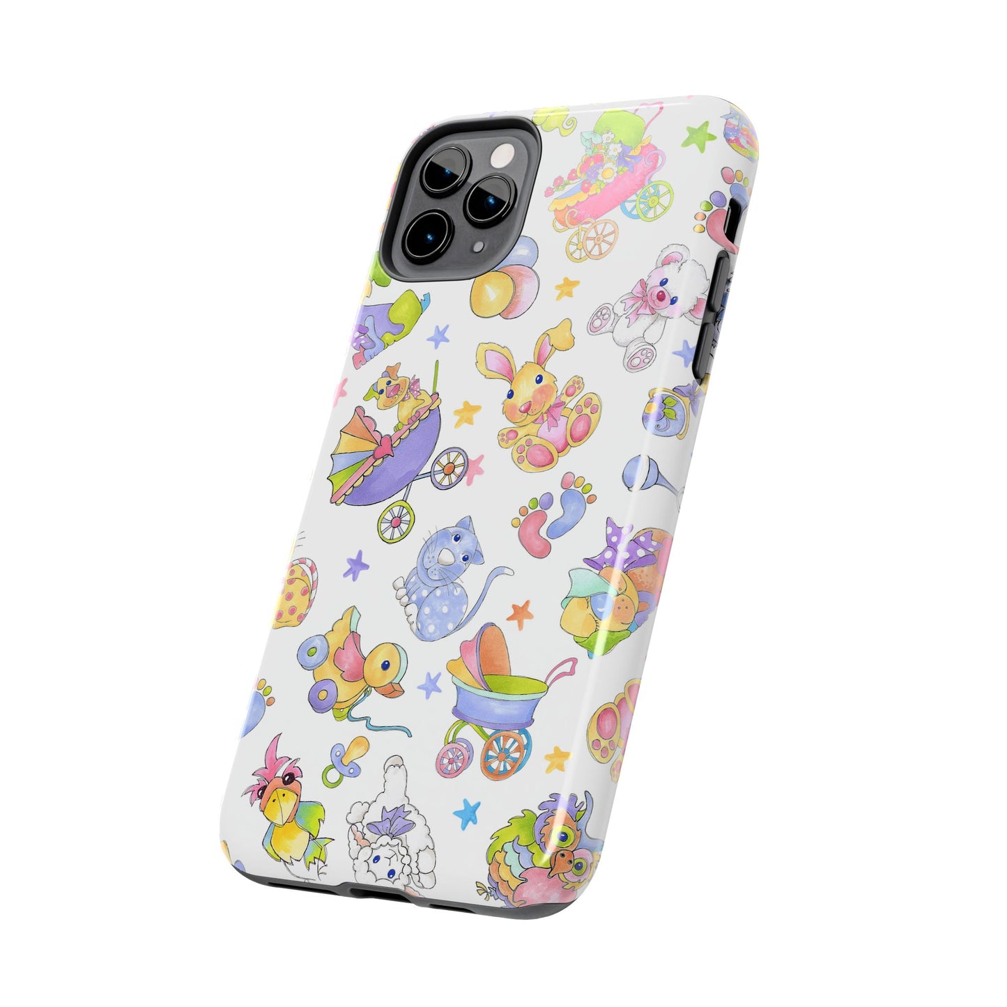 Busy Baby White Phone Case