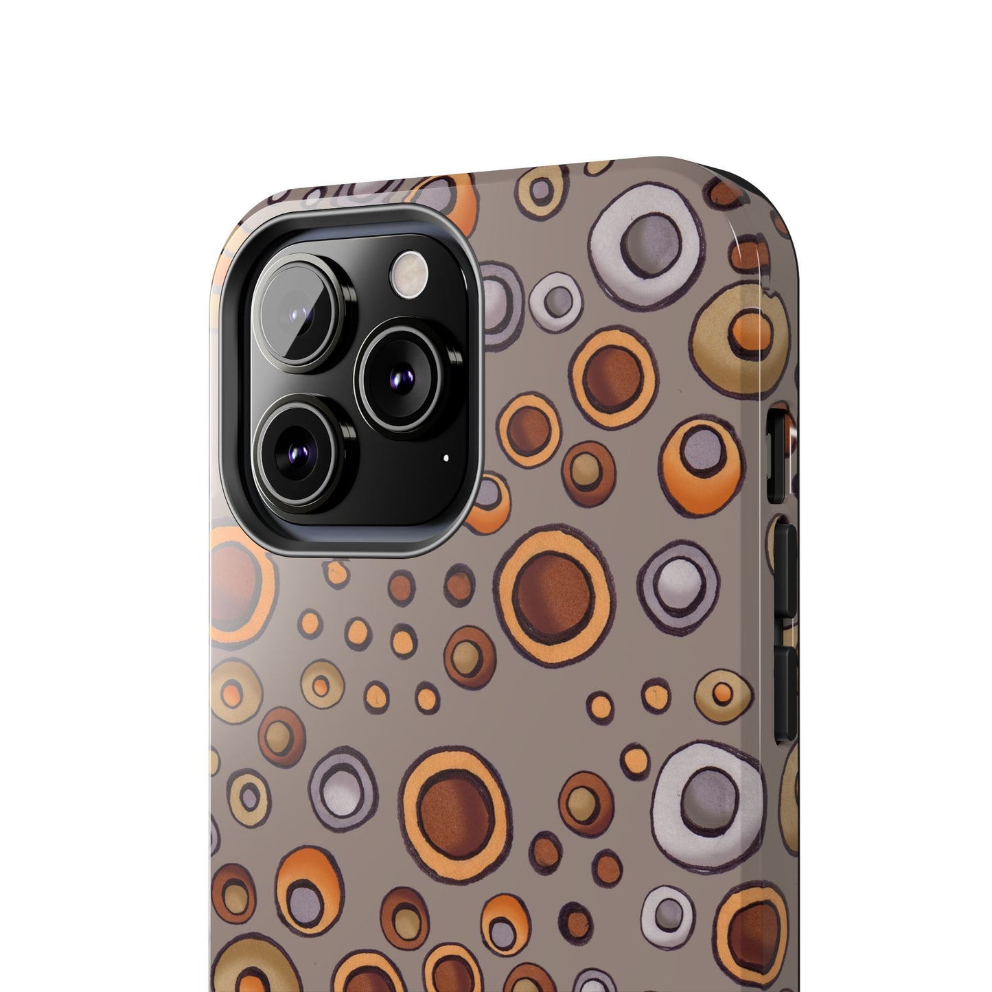 Doggy Dots Gray Phone Case