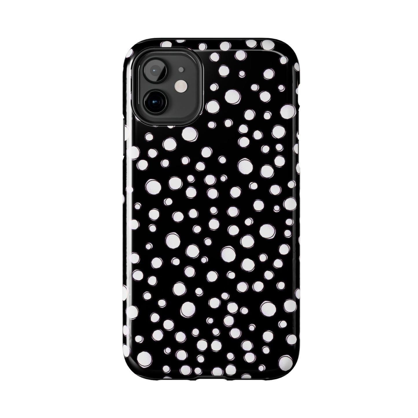 Pot Dots Black Phone Case