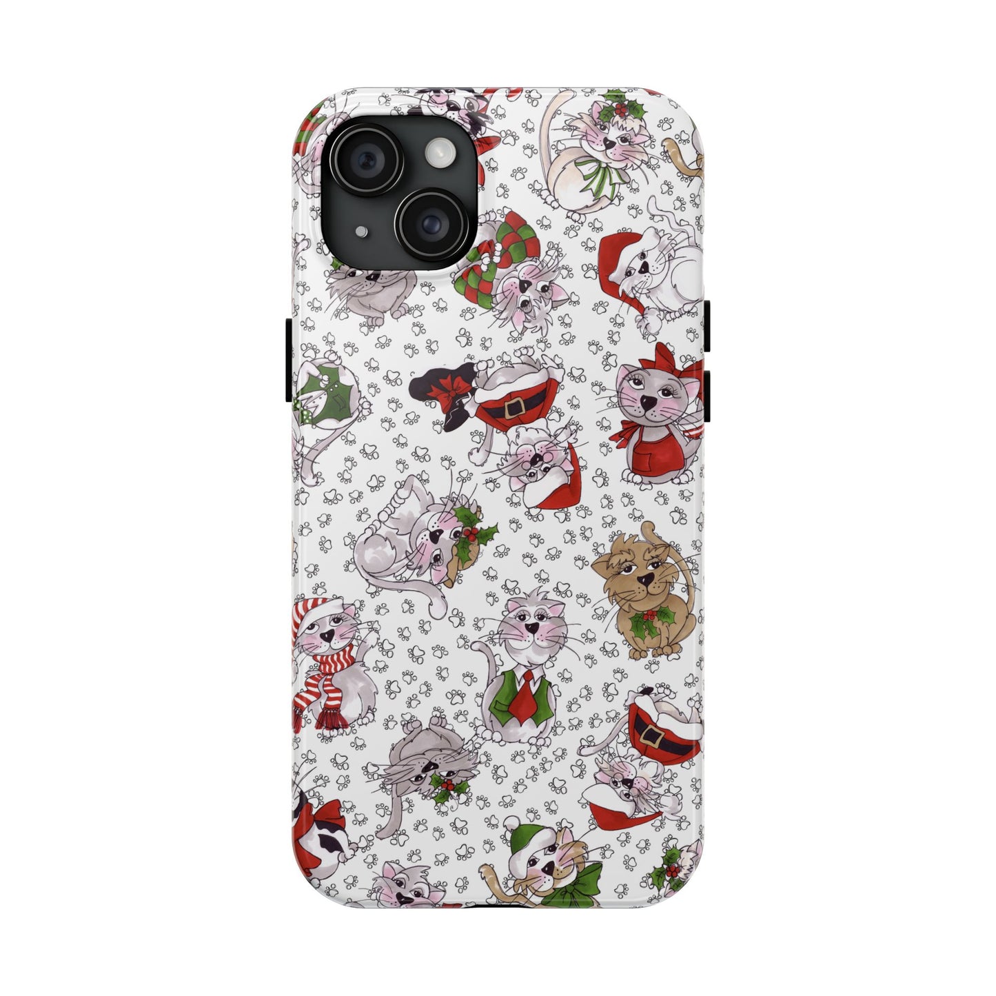 Kitty Blizzard White Phone Case