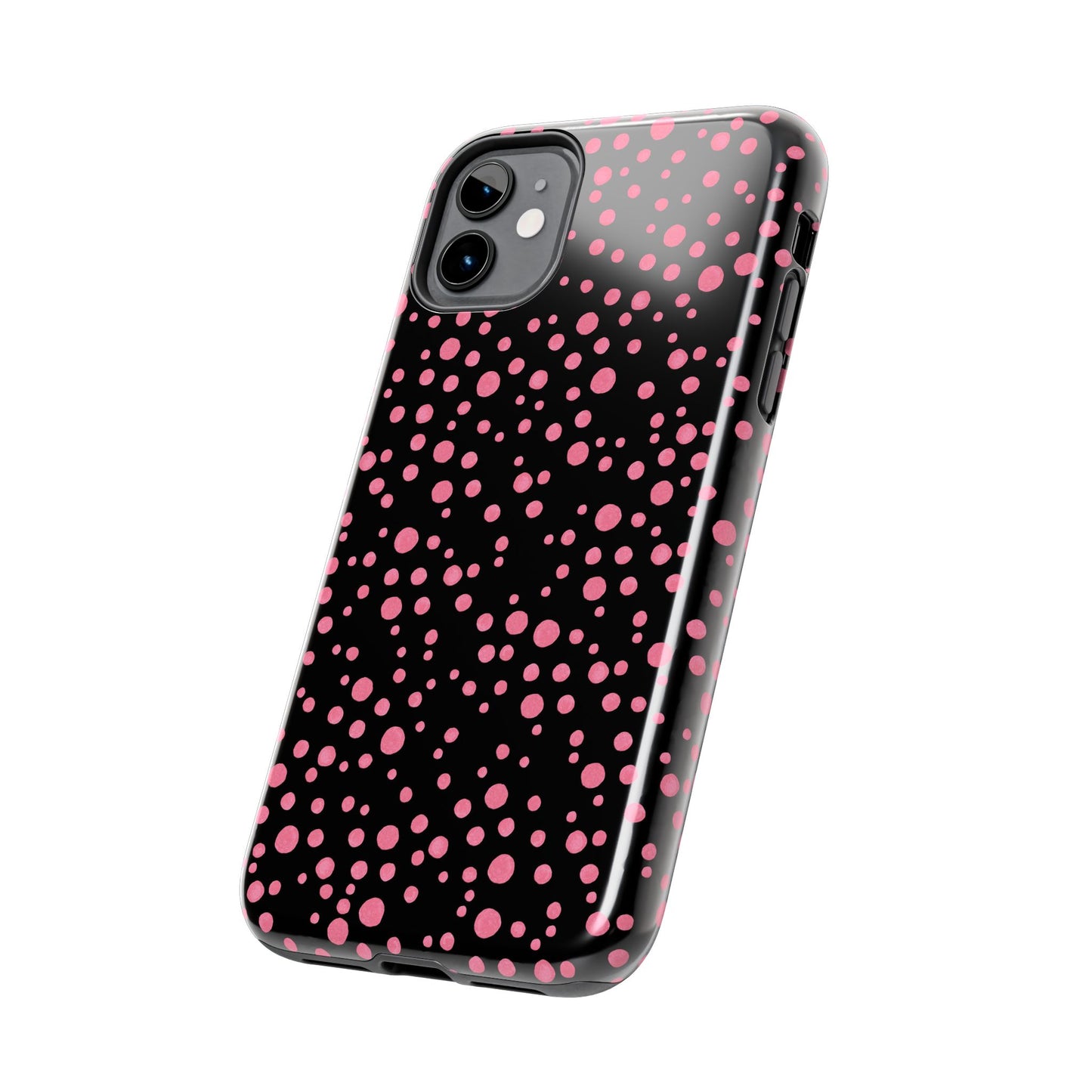 Balloon Dots Black / Pink Phone Case