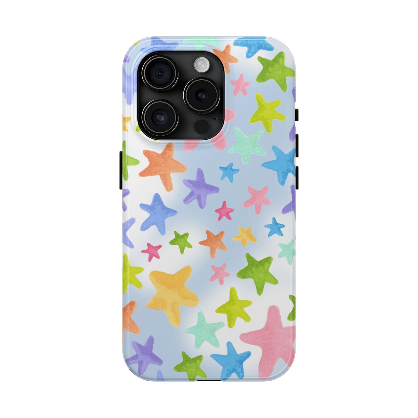 Happy Stars Blue Sky Phone Case
