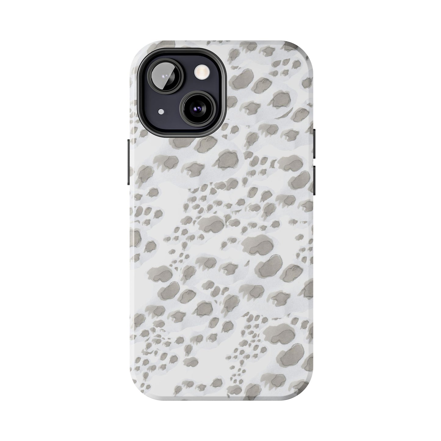 Kitty Dots White Phone Case