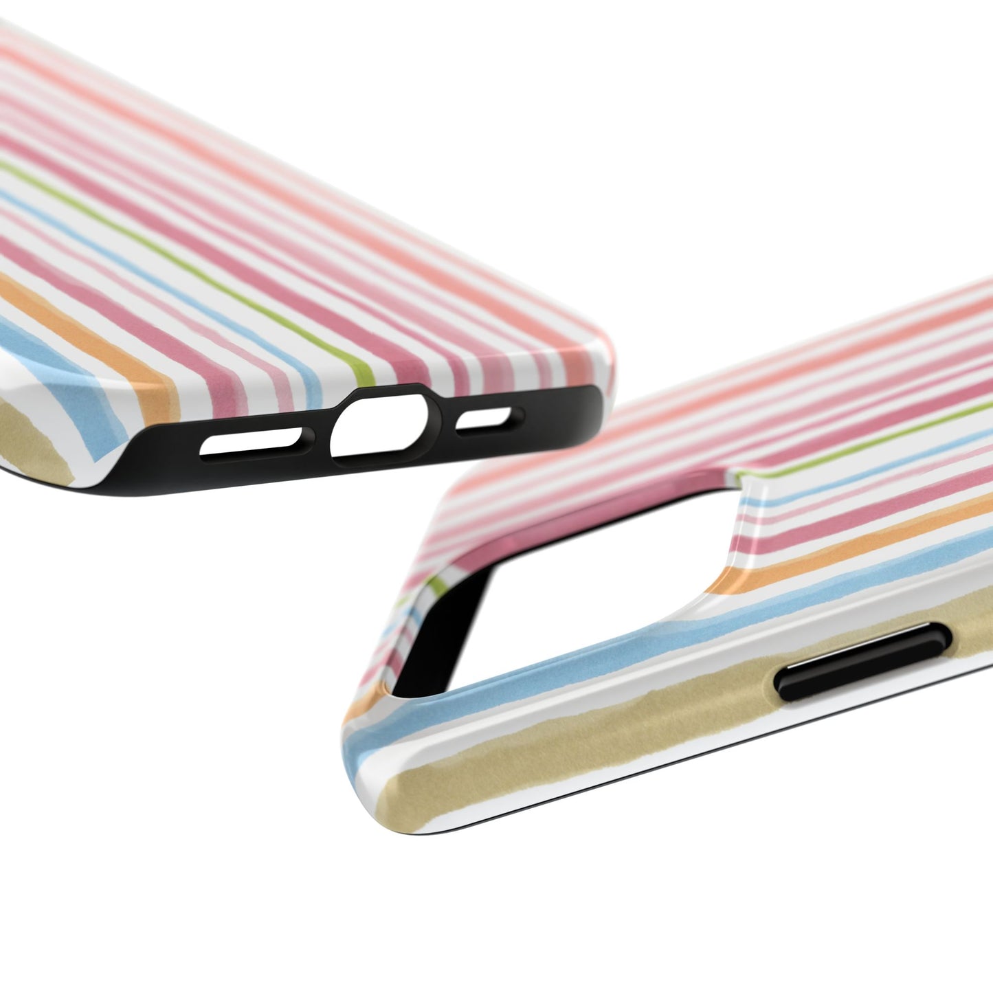 Swim Stripe Pastel Phone Case