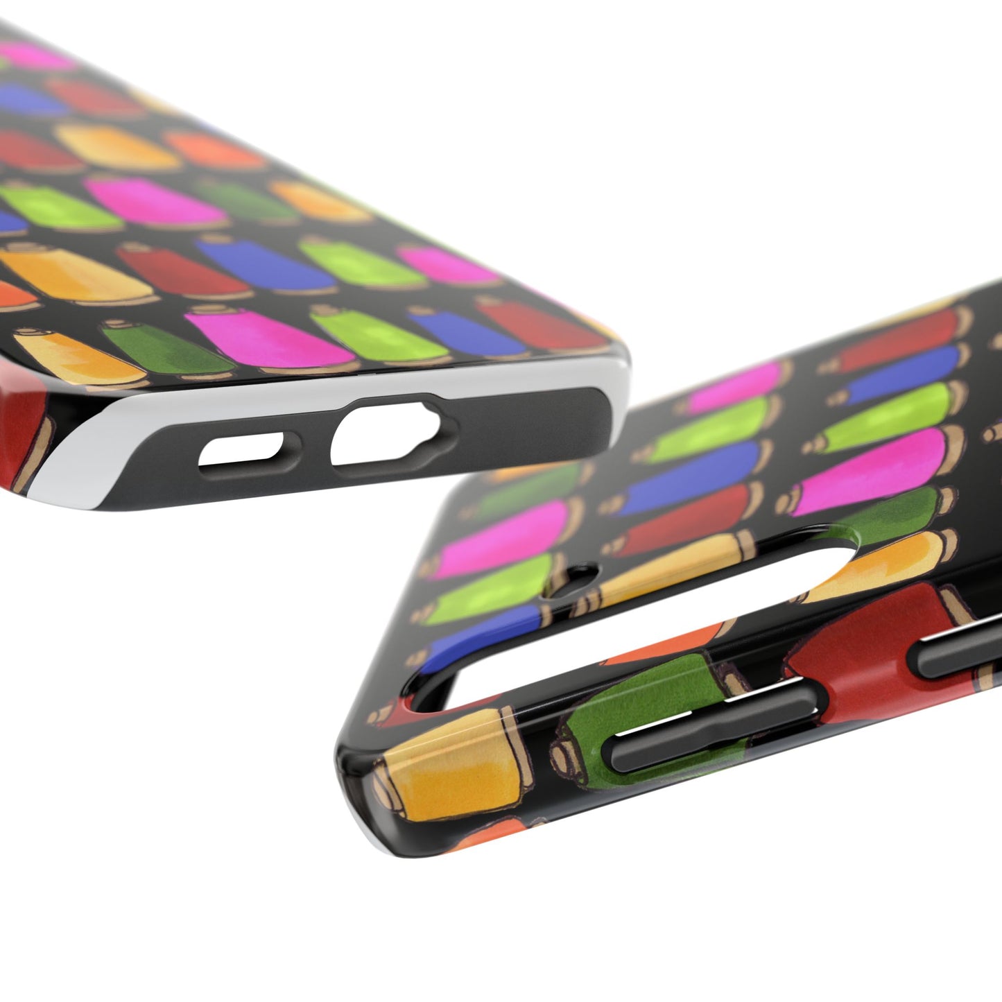 Coneiferous Black / Multi Phone Case