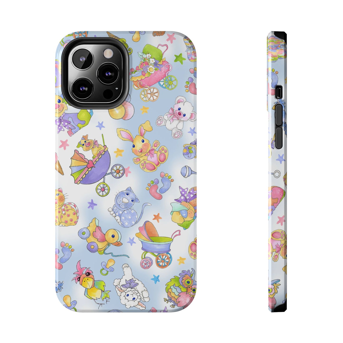 Busy Baby Blue Sky Phone Case