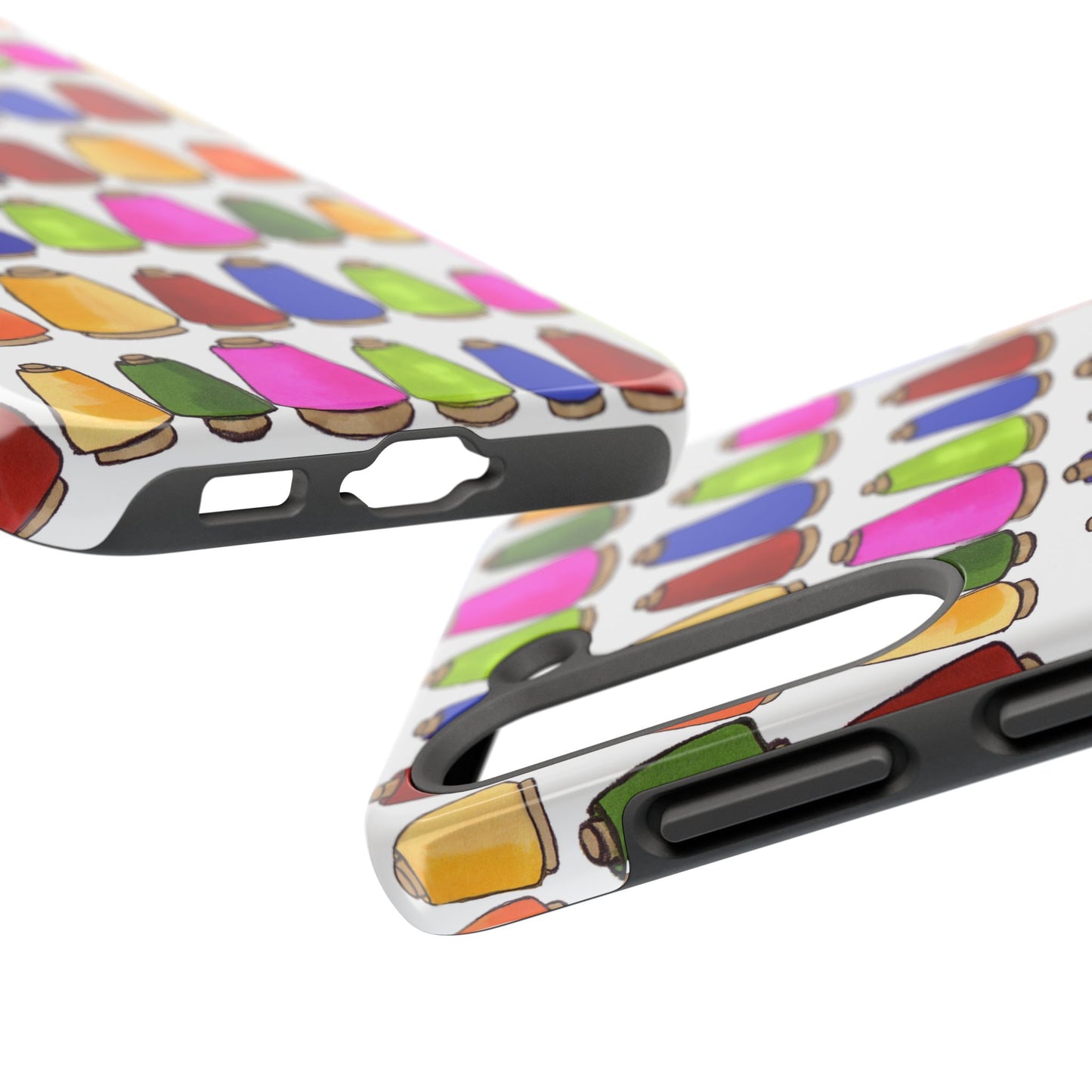 Coneiferous White / Multi Phone Case