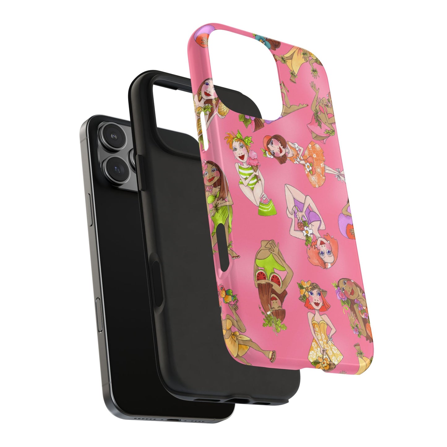 Island Toss Pink Phone Case