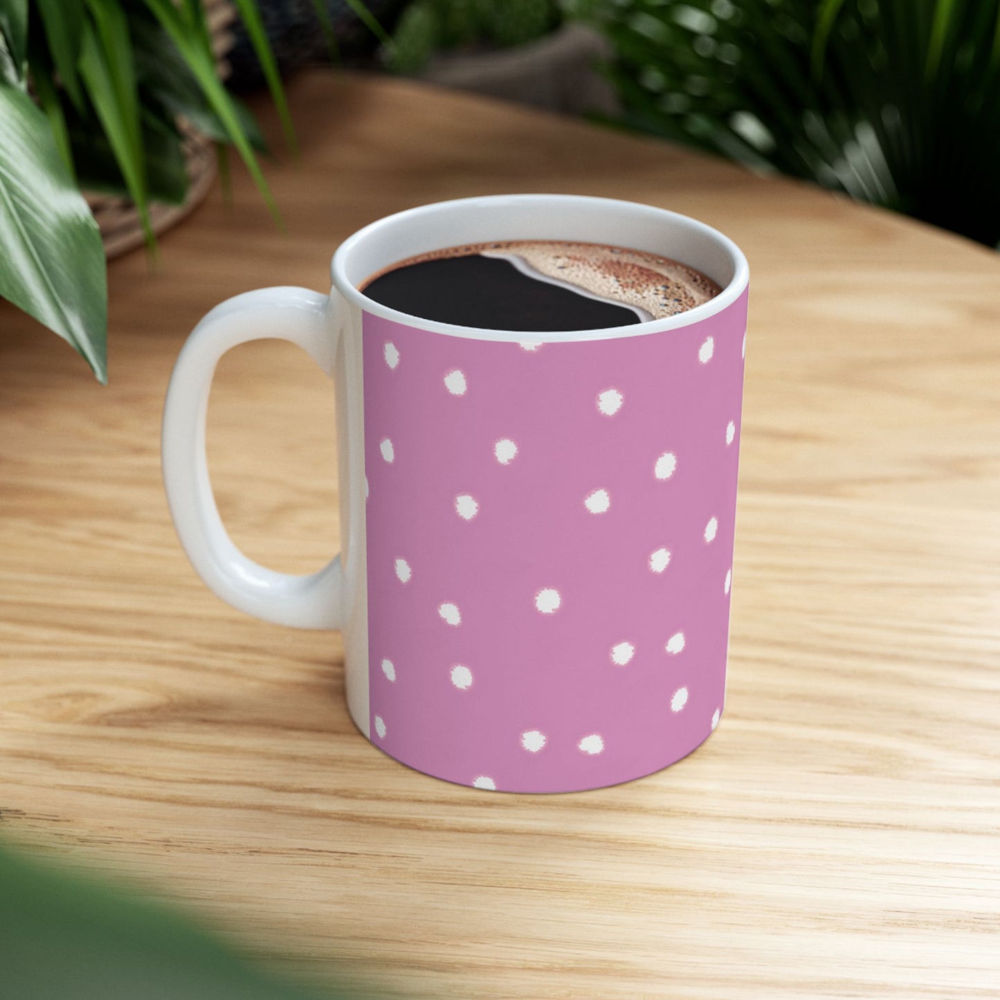 Medium Dots Orchid Cup