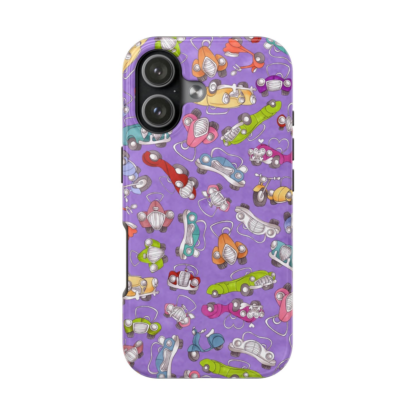 Pile Up Purple Phone Case