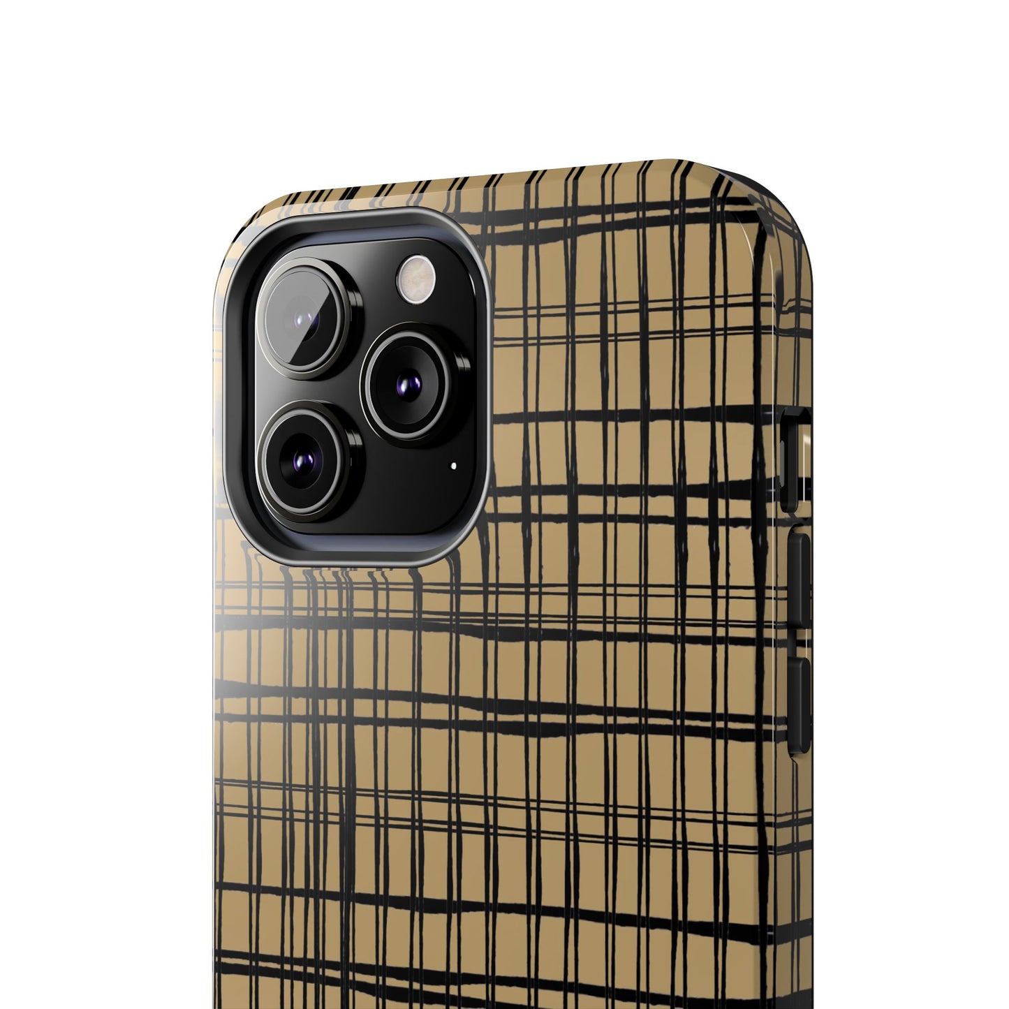 Doggie Fence Tan Phone Case