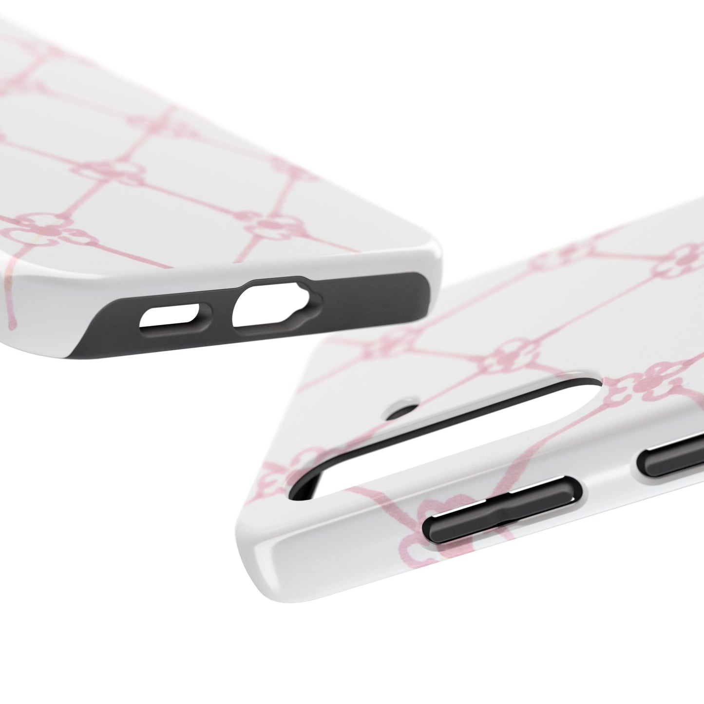 Flower Model Scroll Phone Case