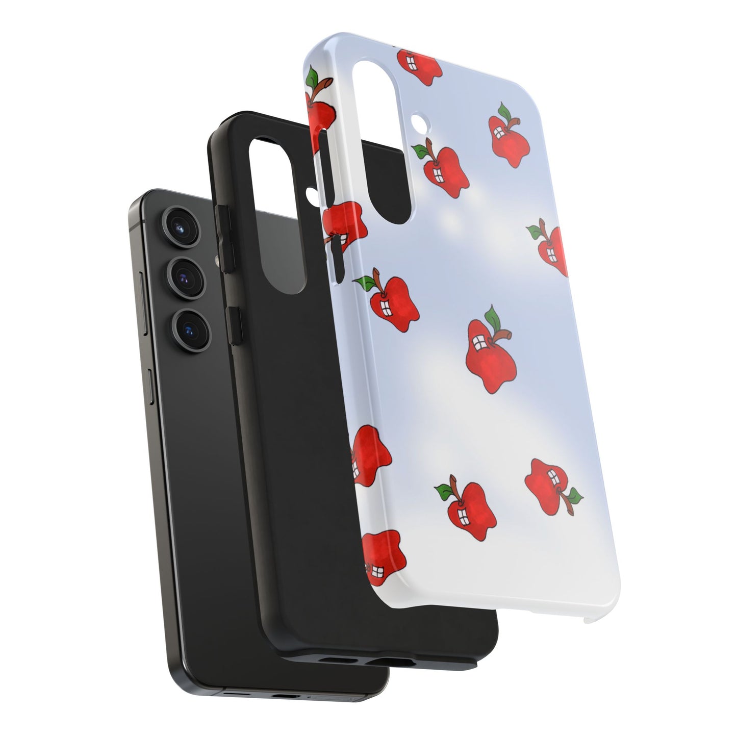 Flying Apples Blue Sky Phone Case
