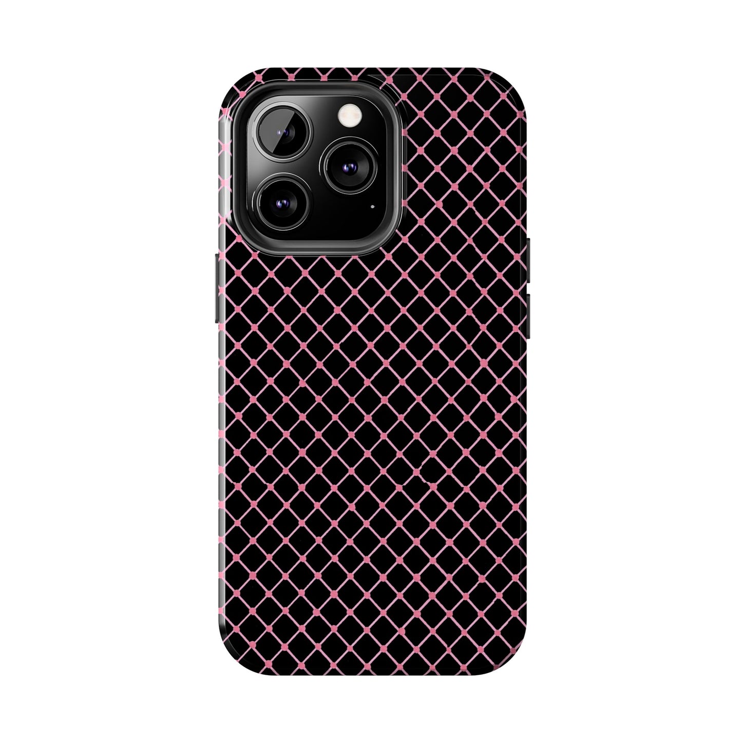 Cyclone Fence Black / Pink Phone Case