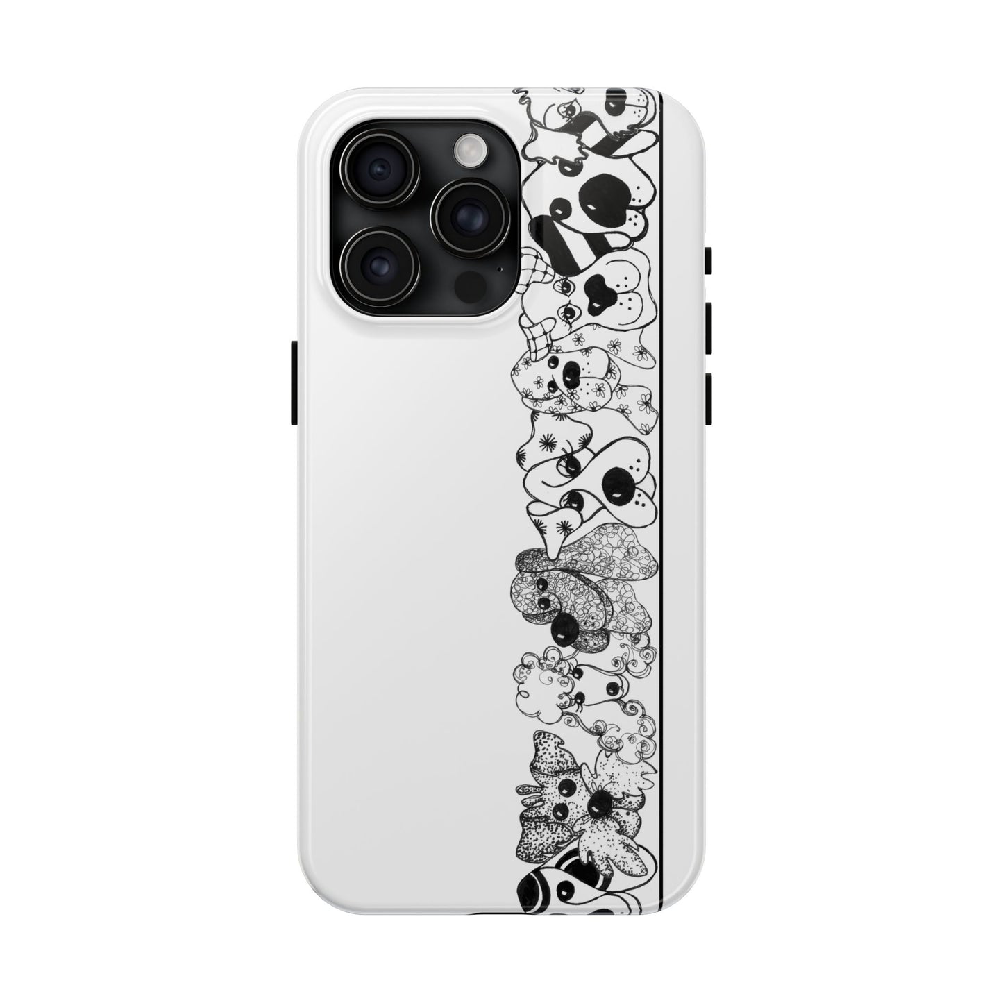 Doggie Dear Border Phone Case