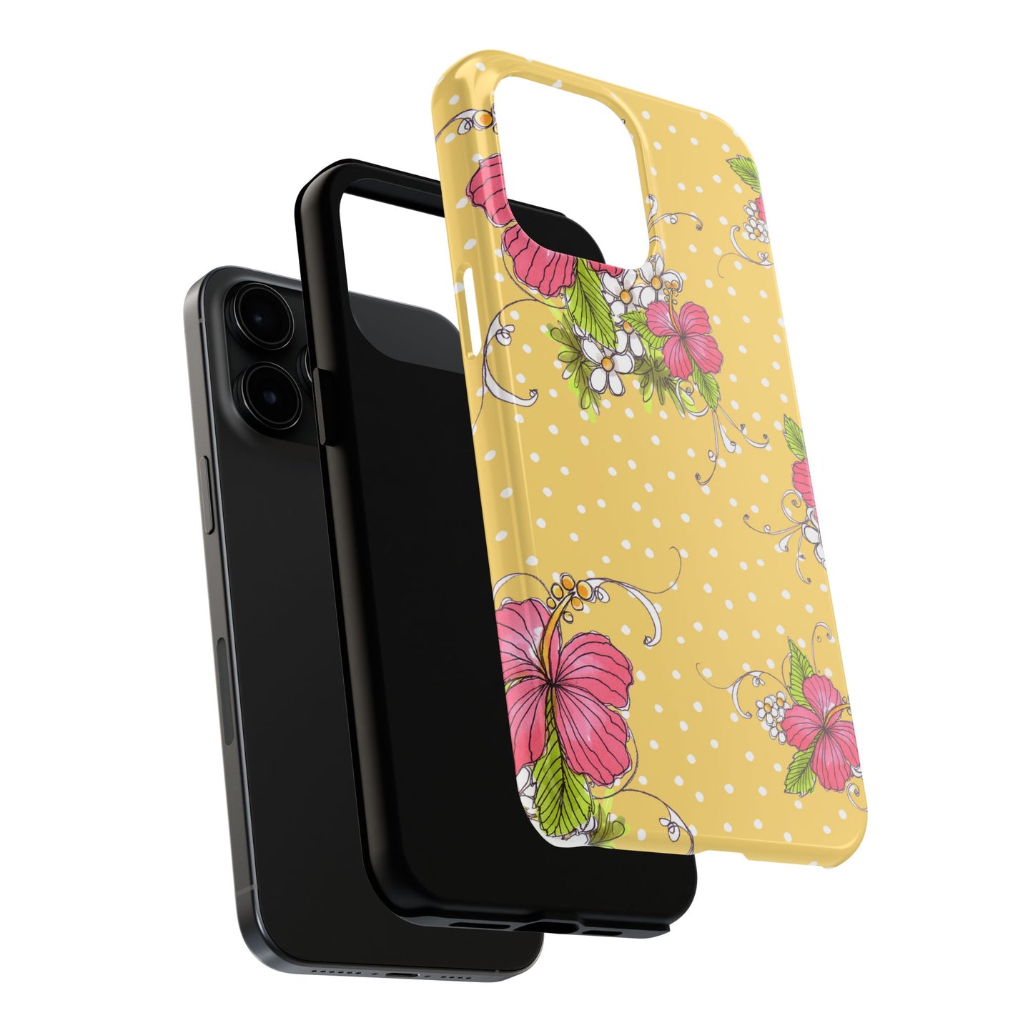 Lady Luau Yellow Phone Case