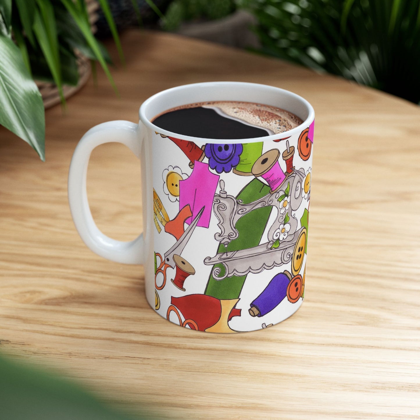 Kaleidasew White Cup