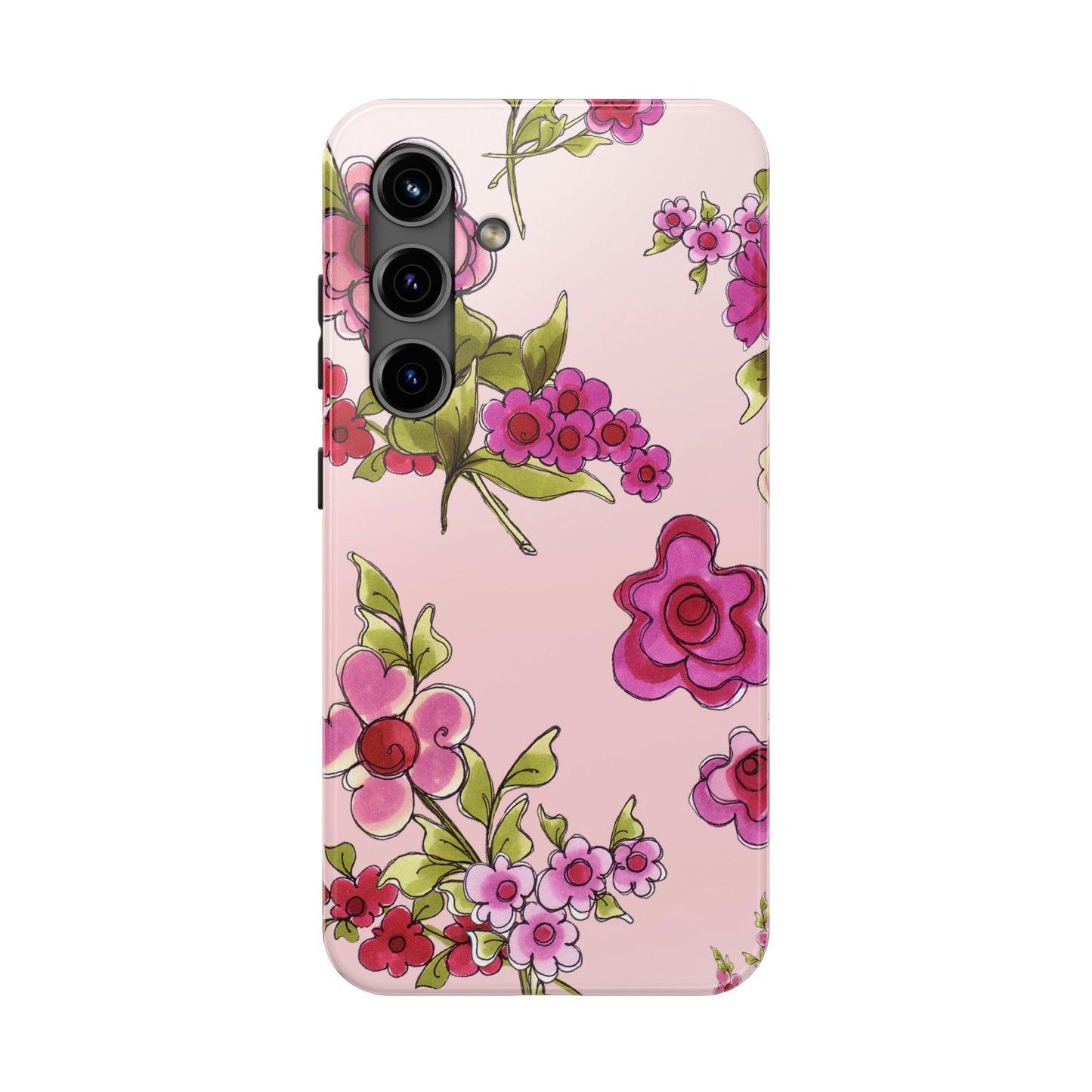 Jumbo Floral Pink Phone Case