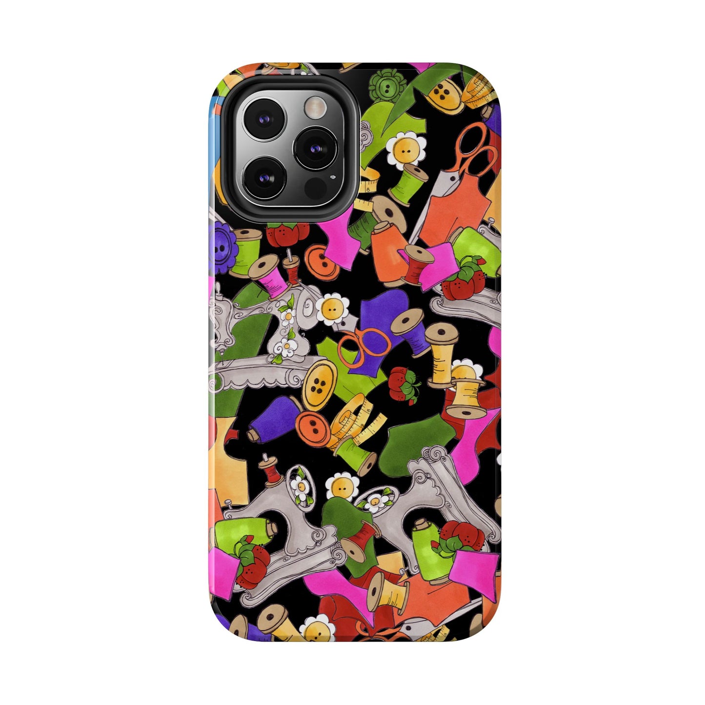 Kaleidasew Black Phone Case