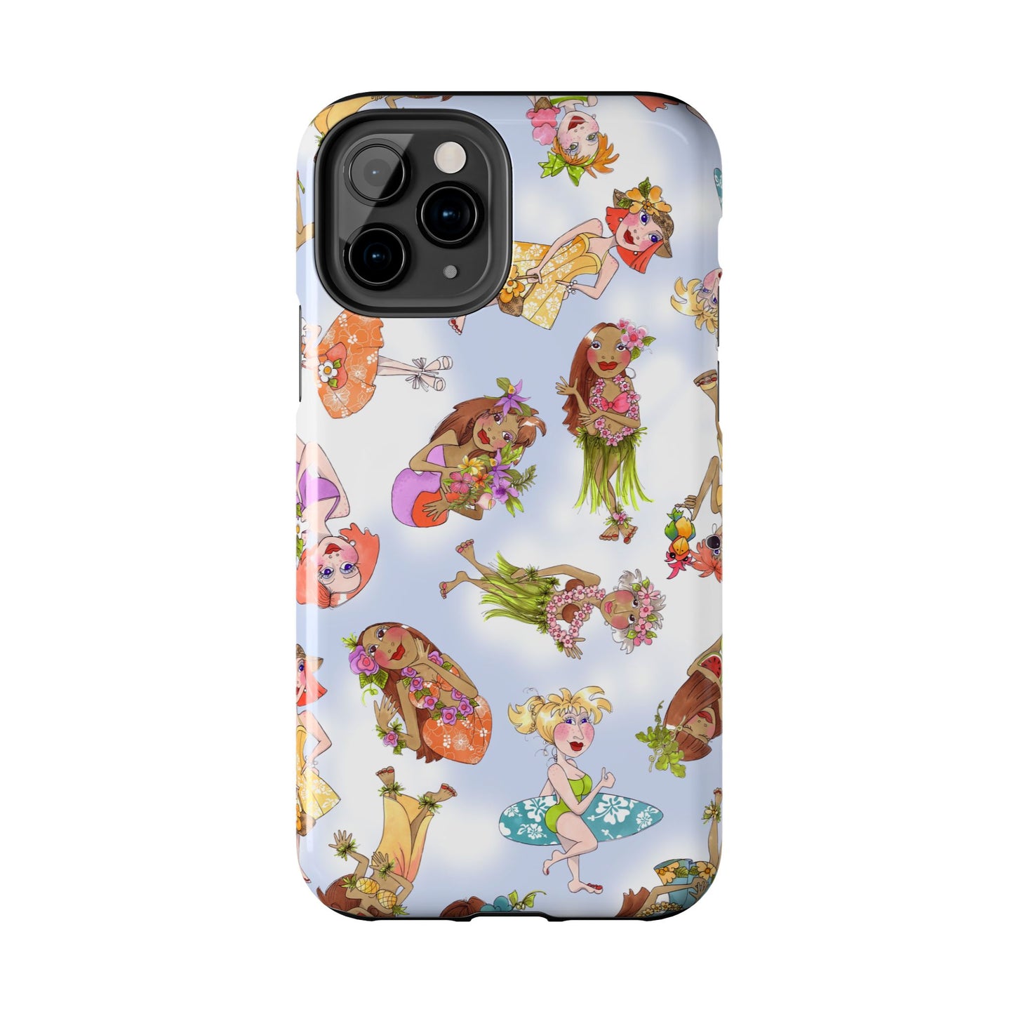 Island Toss Blue Sky Phone Case