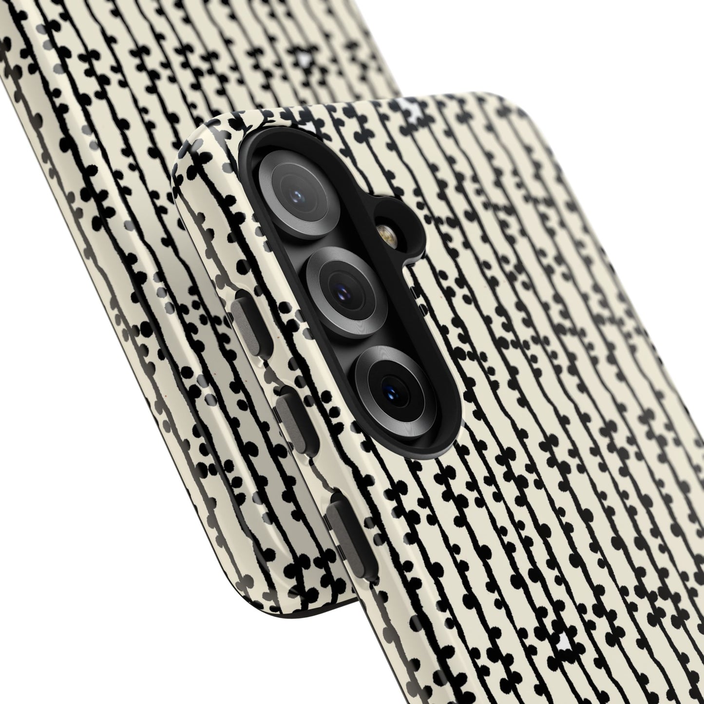 Loopy Stripe Bone Phone Case
