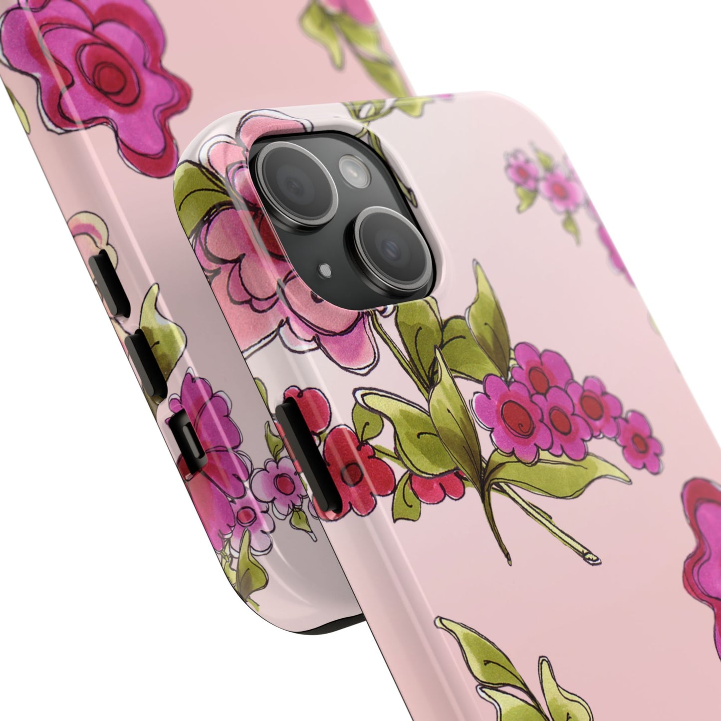 Jumbo Floral Pink Phone Case