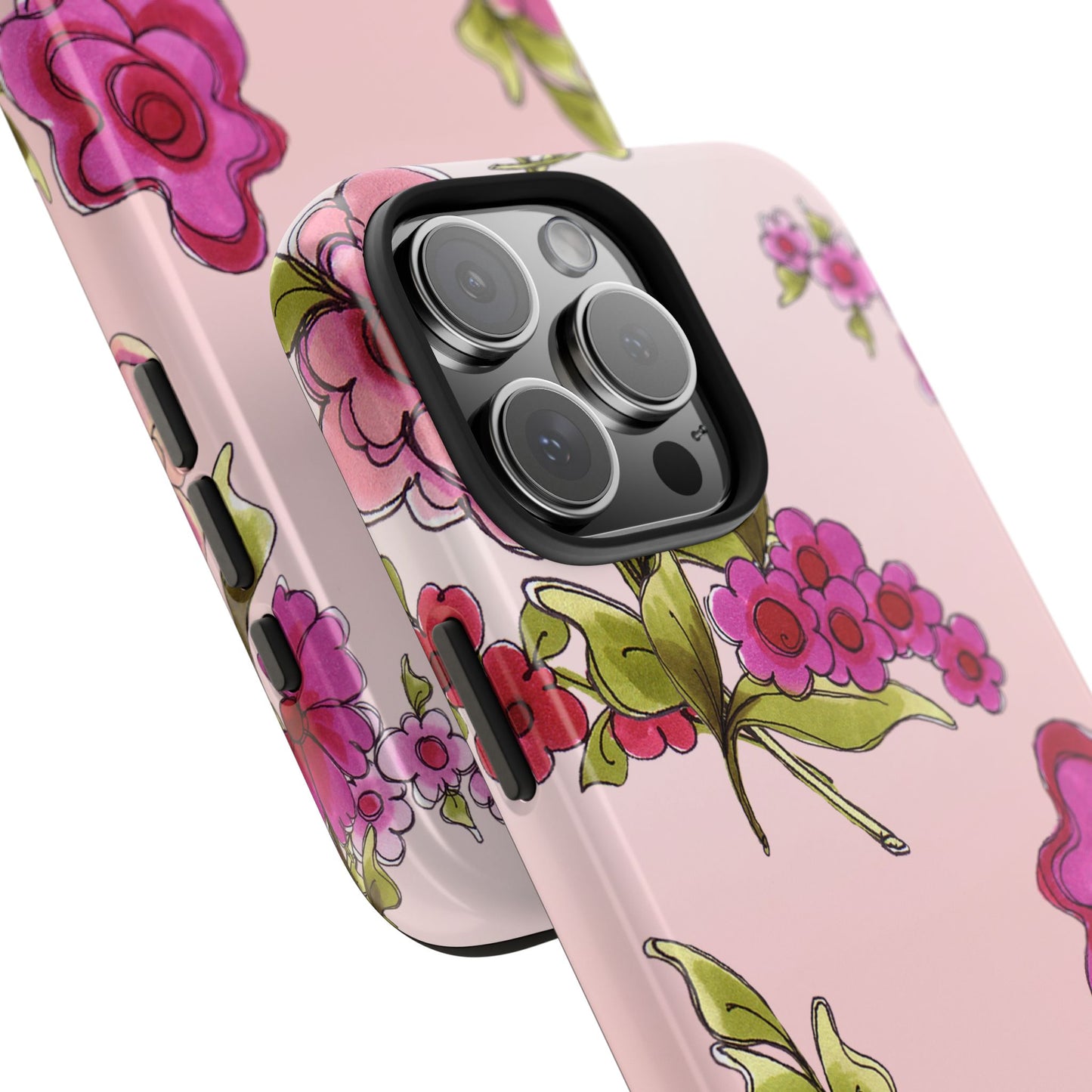 Jumbo Floral Pink Phone Case