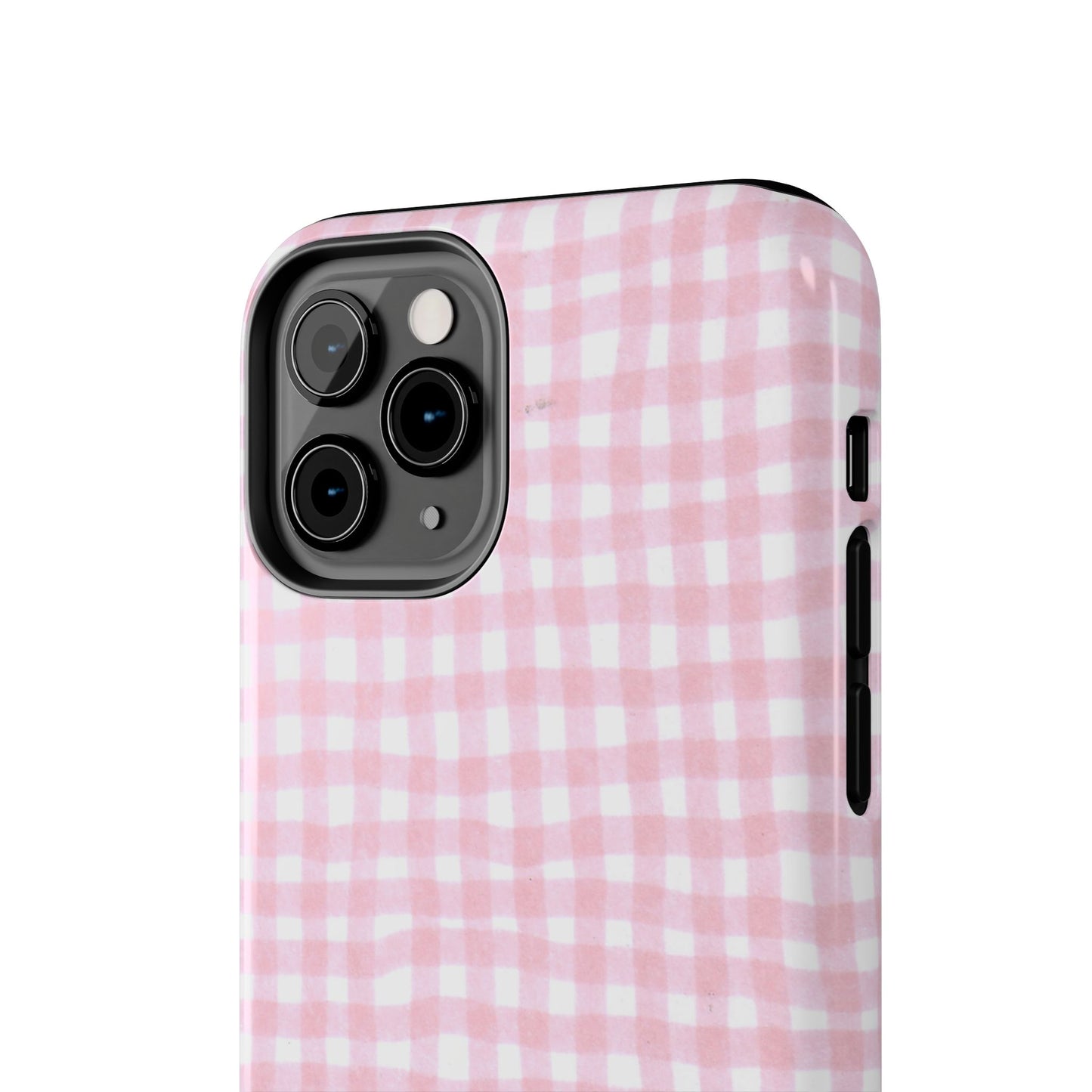 Wonky Chipper Check Pink Phone Case