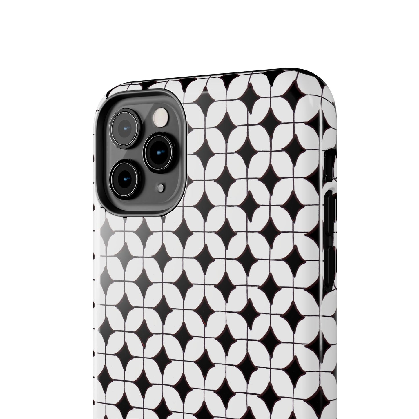 Tile-ish Black Phone Case