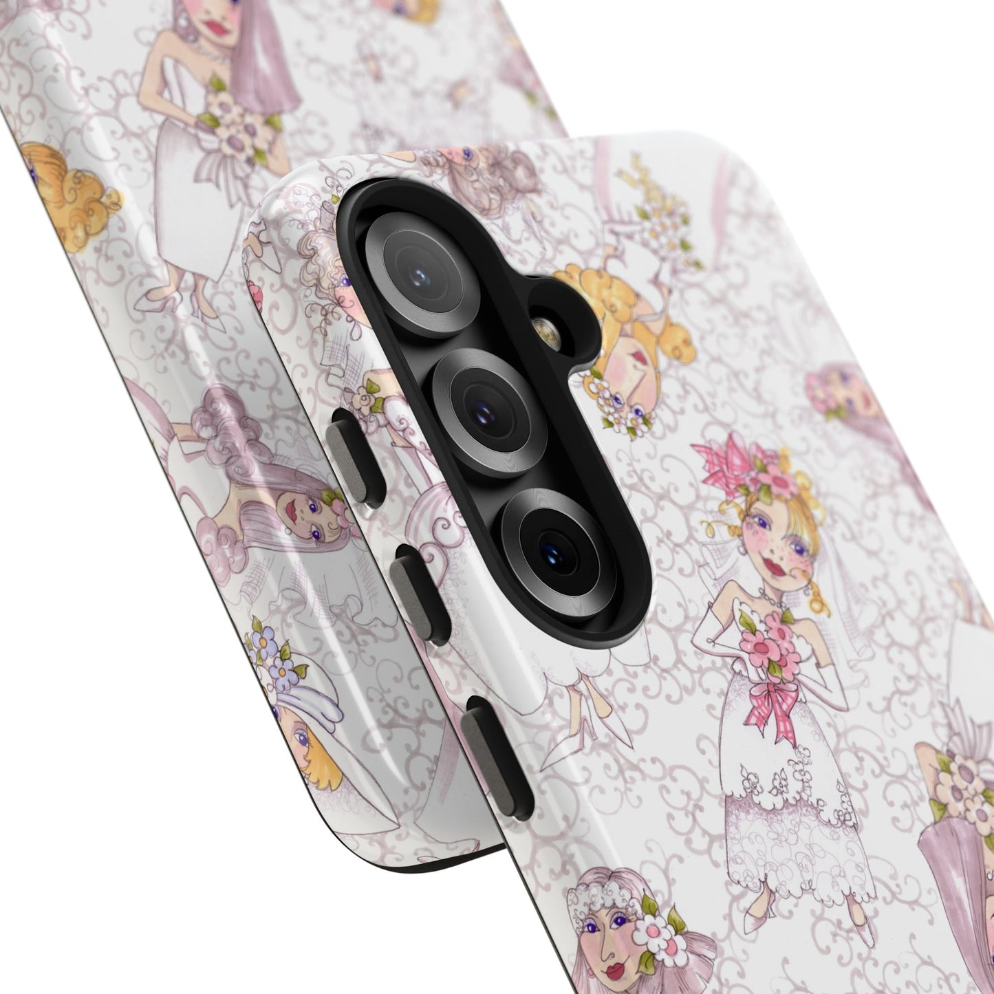 Bridal Scroll Phone Case