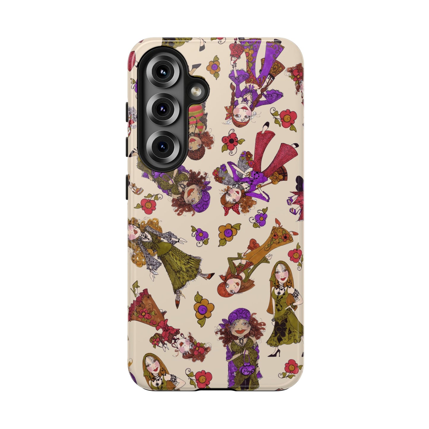 Tossed Gypsies Muslin Phone Case